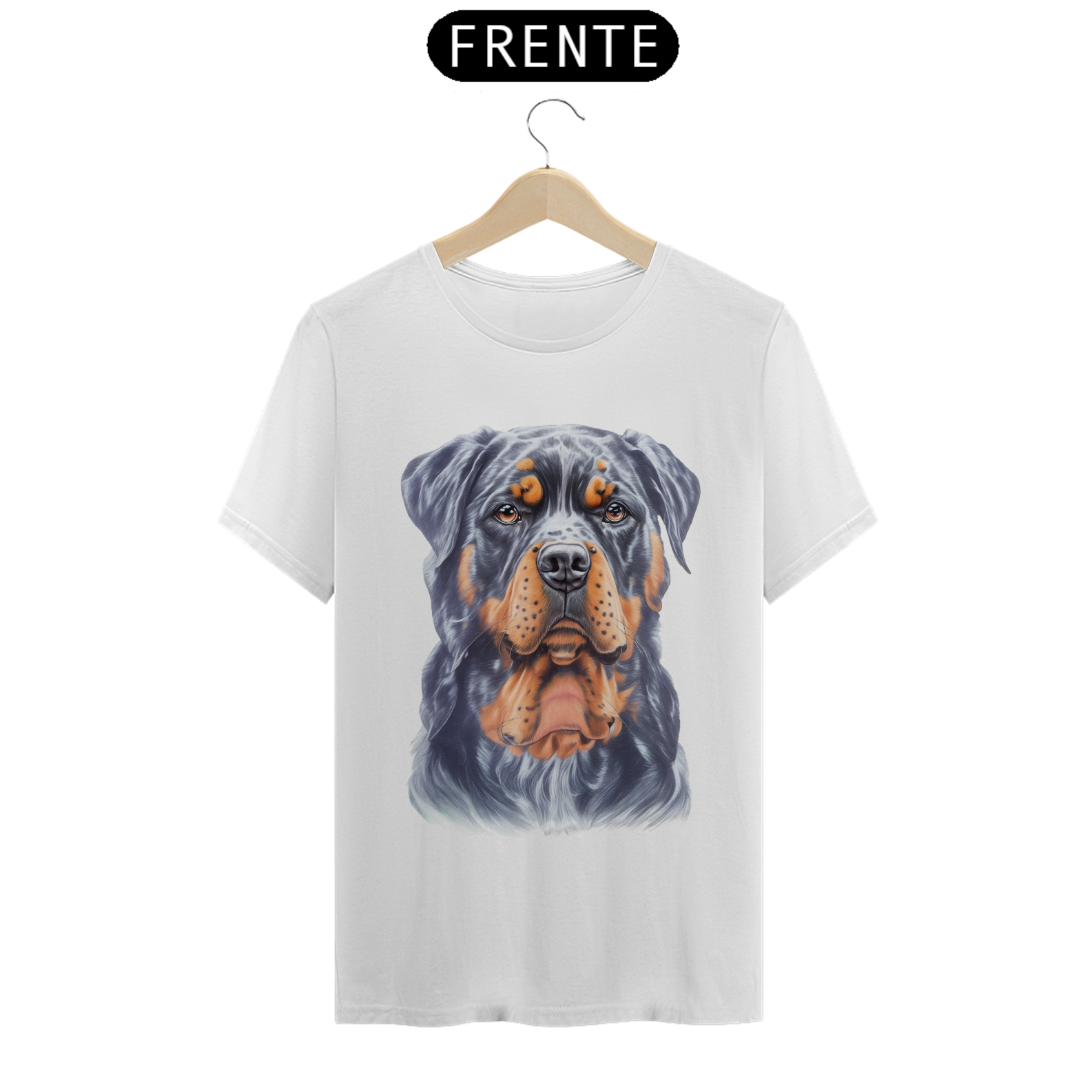 Nome do produto: Camiseta personalizada - Rottweiler 