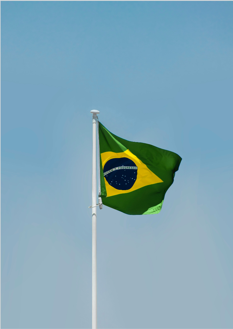 Nome do produto: Poster - Bandeira Brasil
