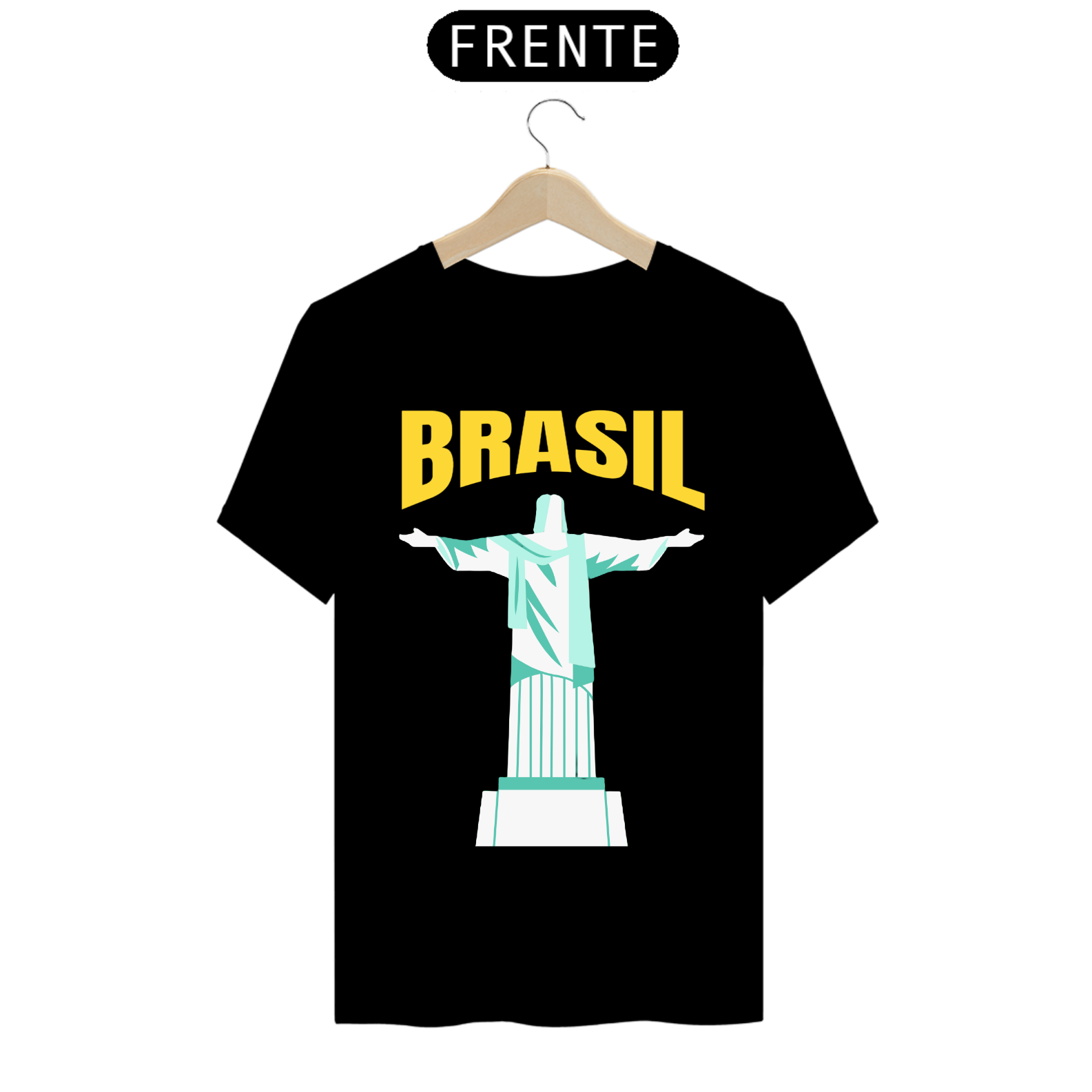 Nome do produto: T-shirt Clássica - Brasil