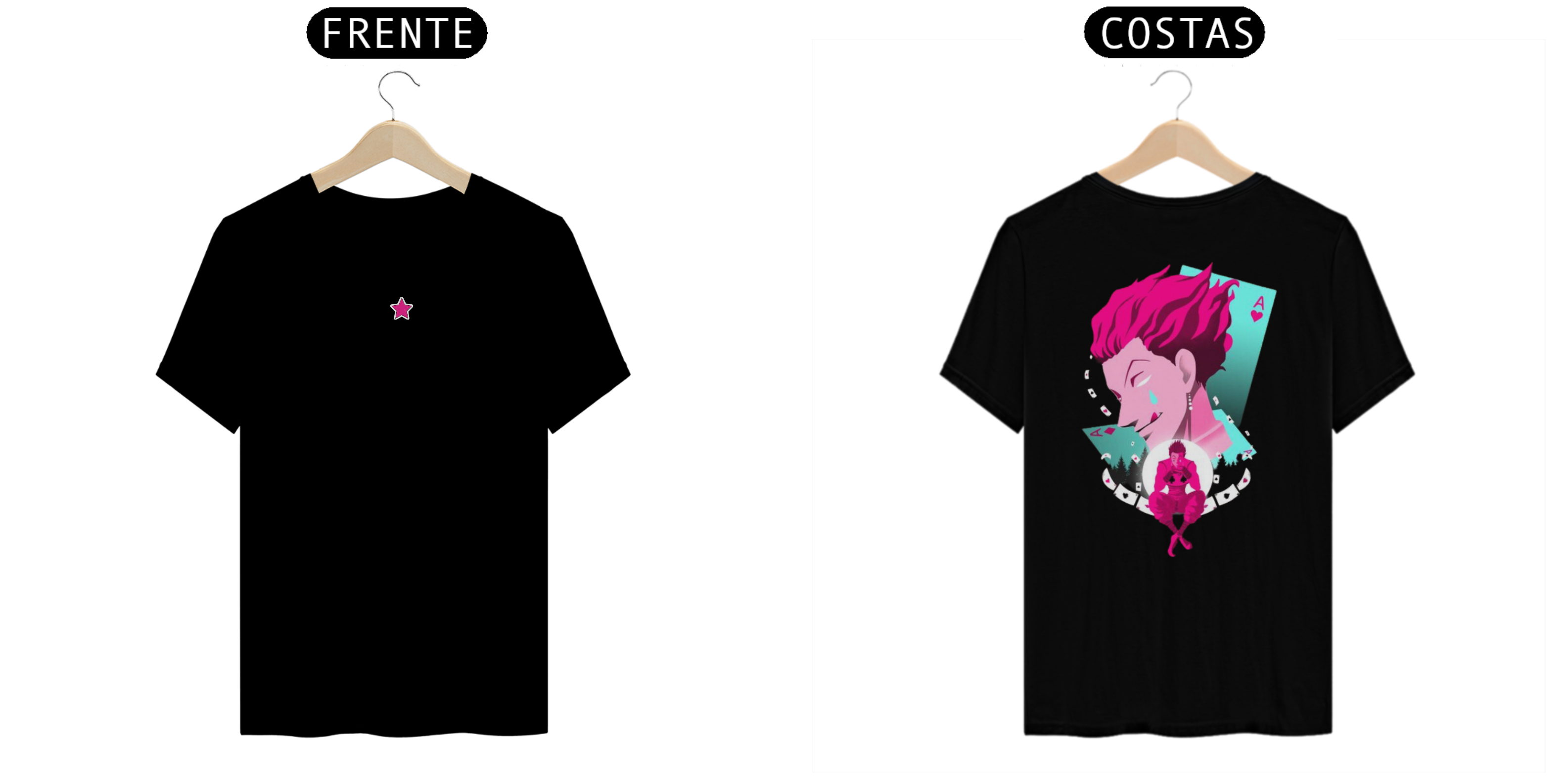 Nome do produto: Camiseta Hisoka