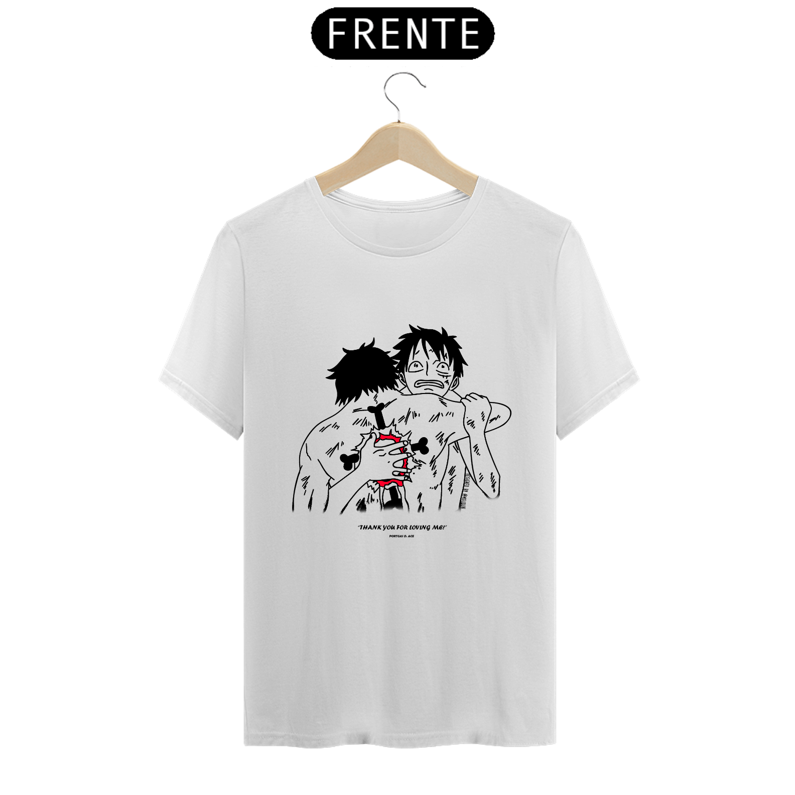 Ace Death - One piece (estampa na frente)