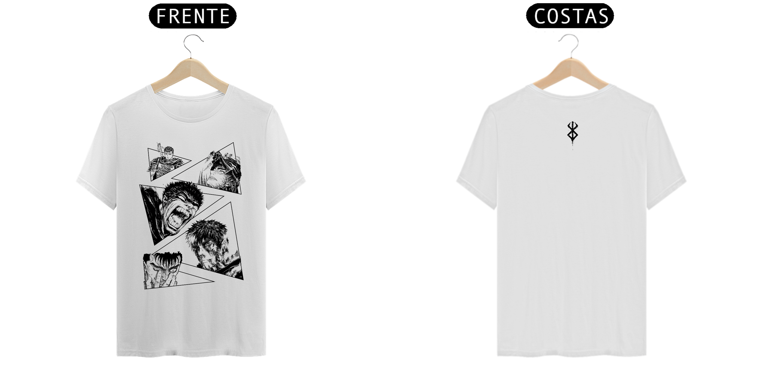 Guts - Berserk (frente e costas)