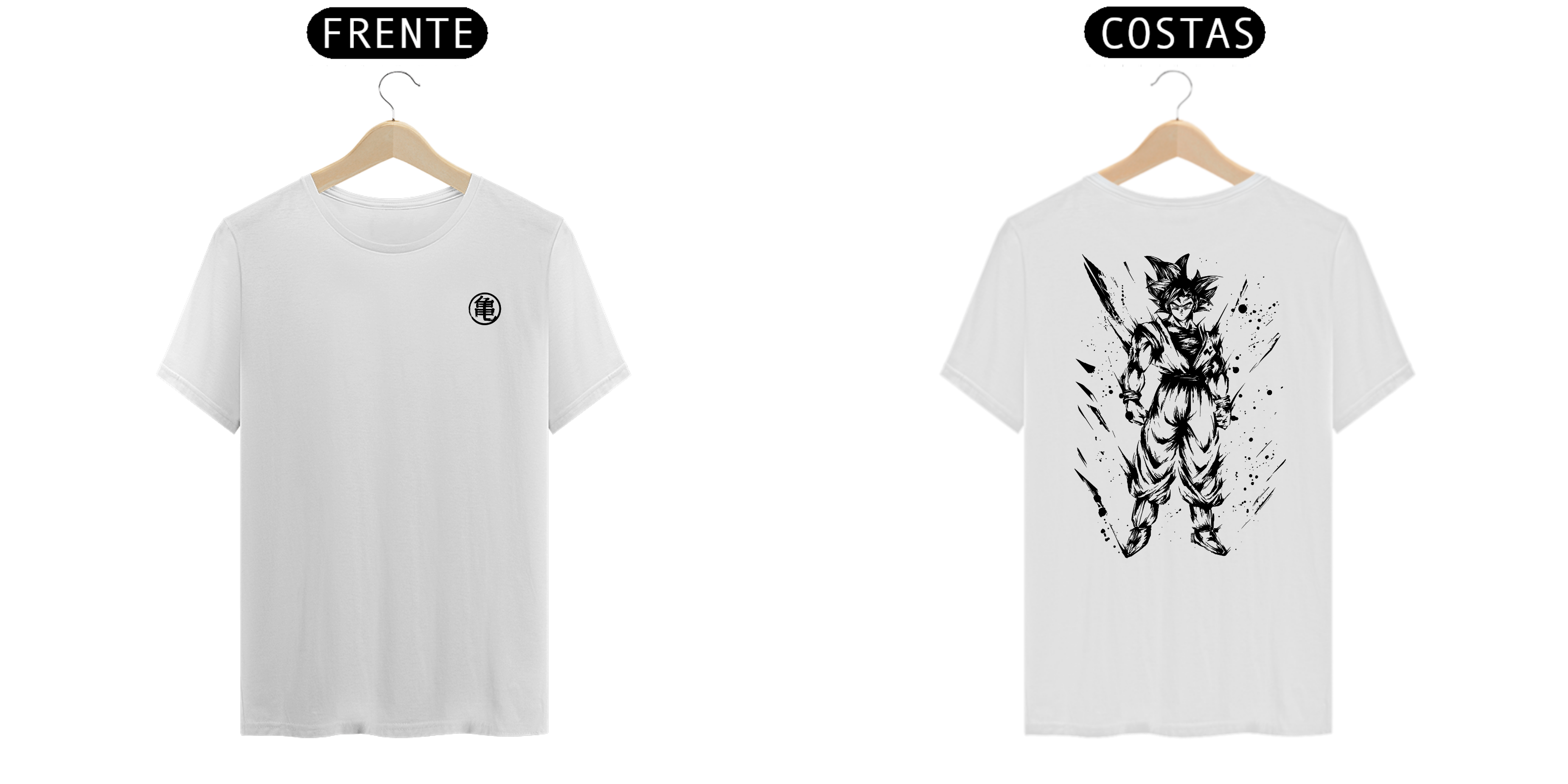 Goku - Dragon Ball (frente e costas)