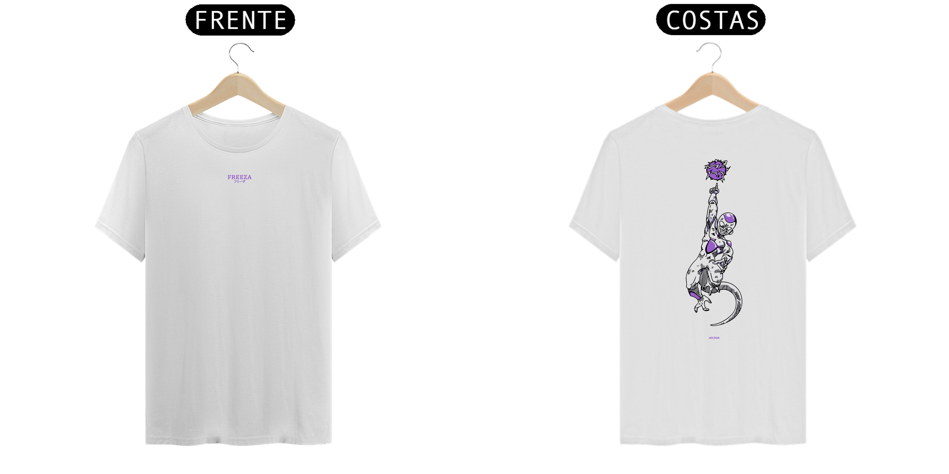 Freeza - Dragon Ball (frente e costas)