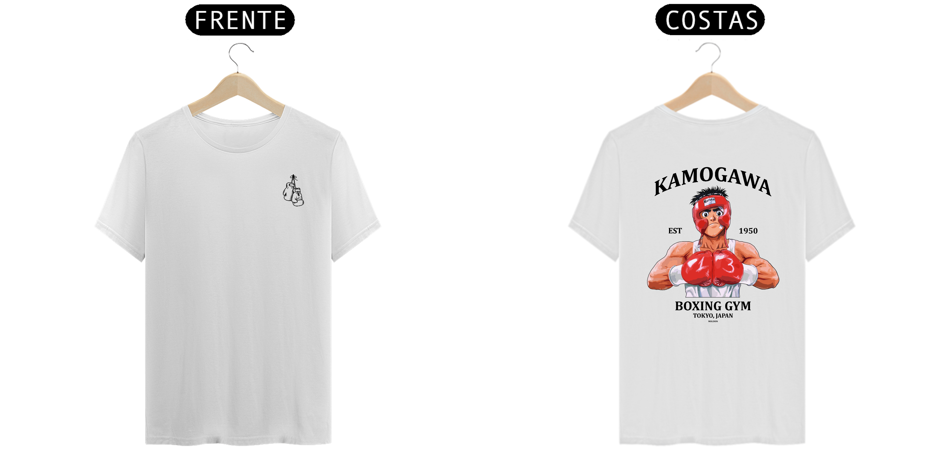 Ippo Makunouchi v.2 - Hajime no Ippo  (frente e costas)