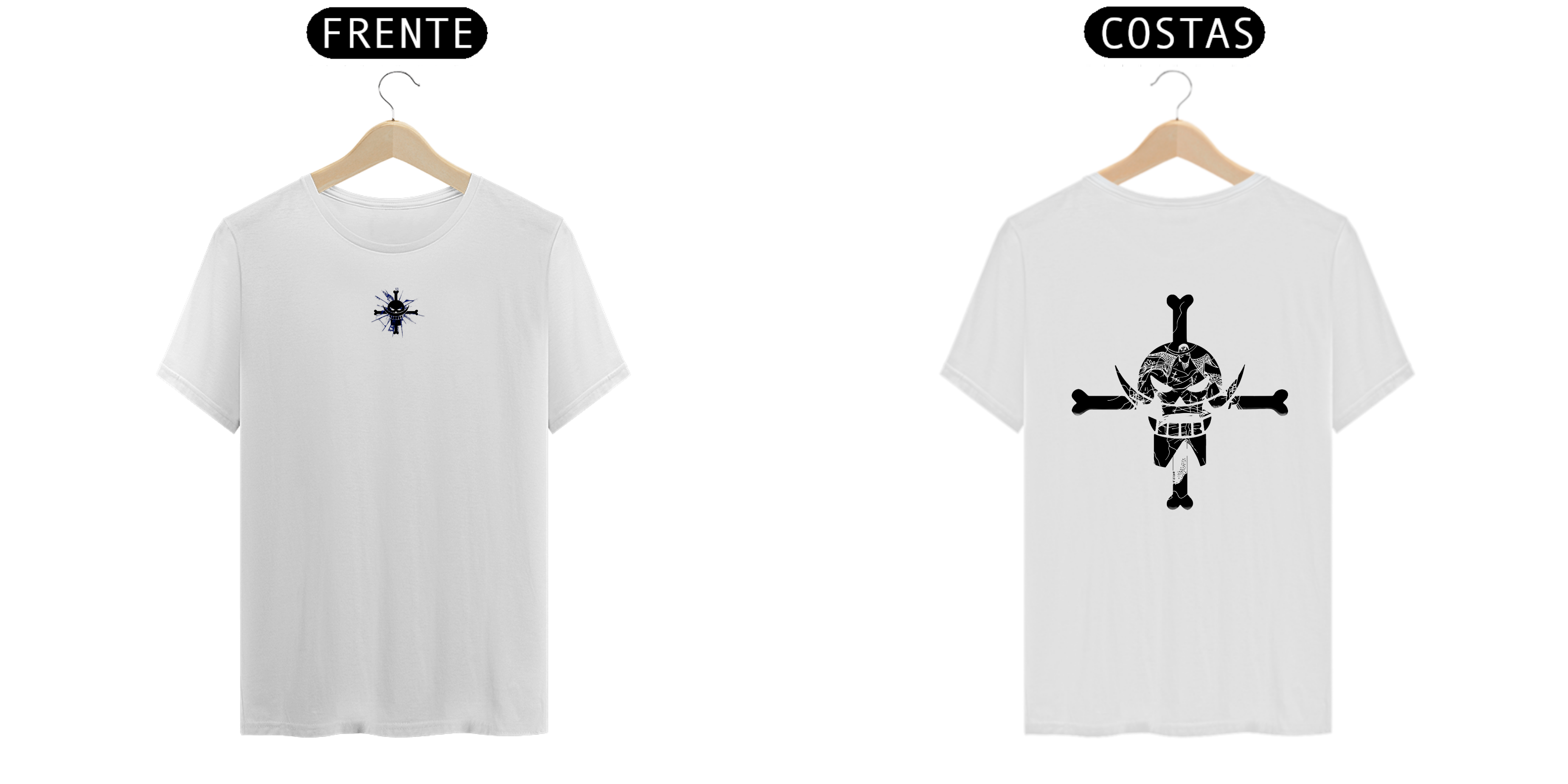 Barba Branca v.2 - One PIece (frente e costas)