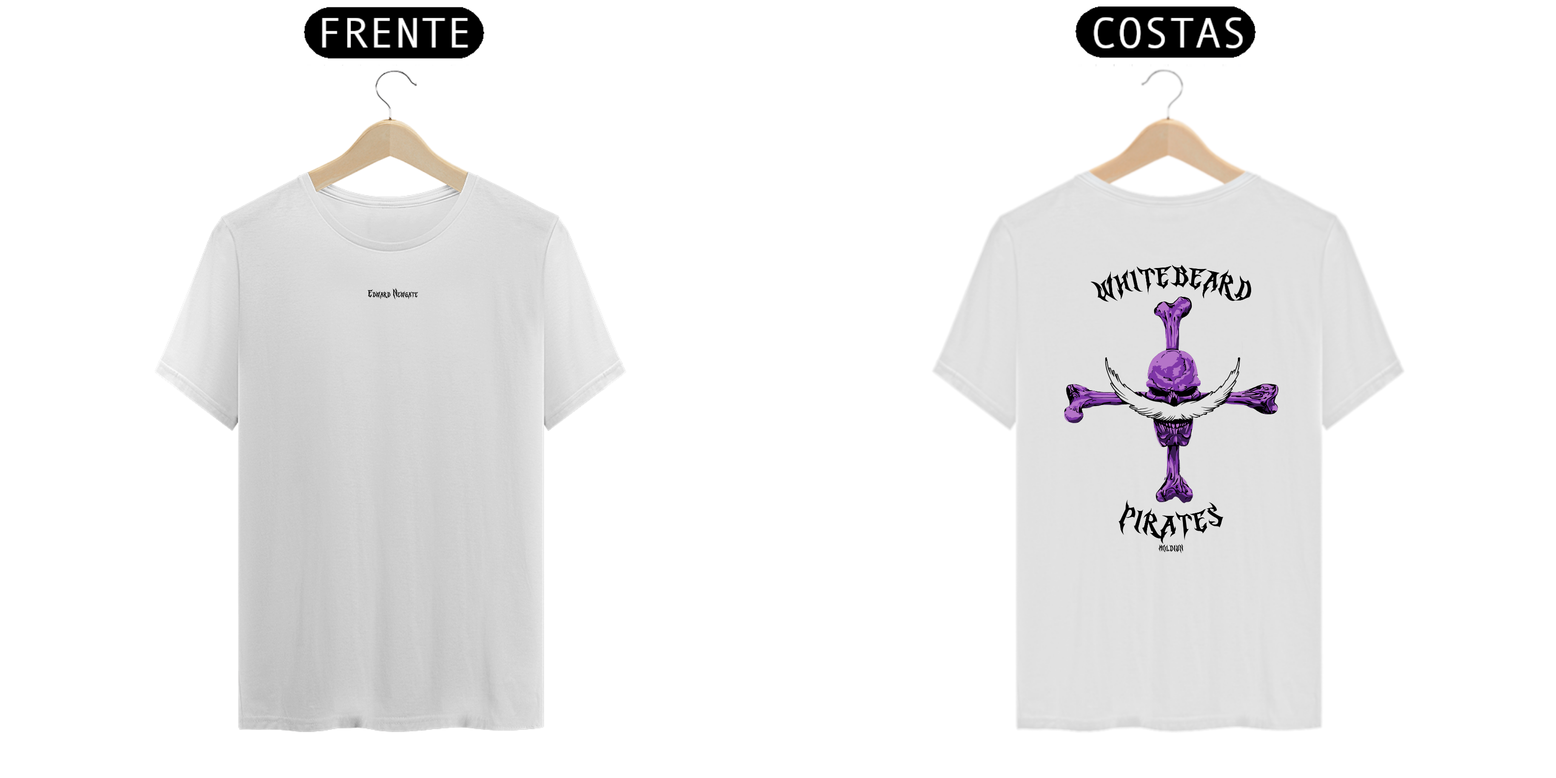 Barba Branca v.2 - One PIece (frente e costas)