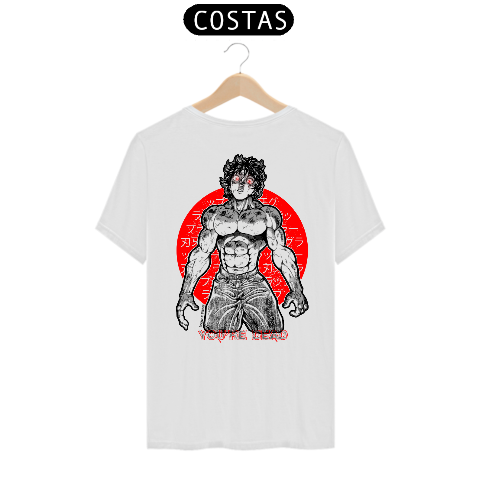 Baki Hanma - Baki (costas)