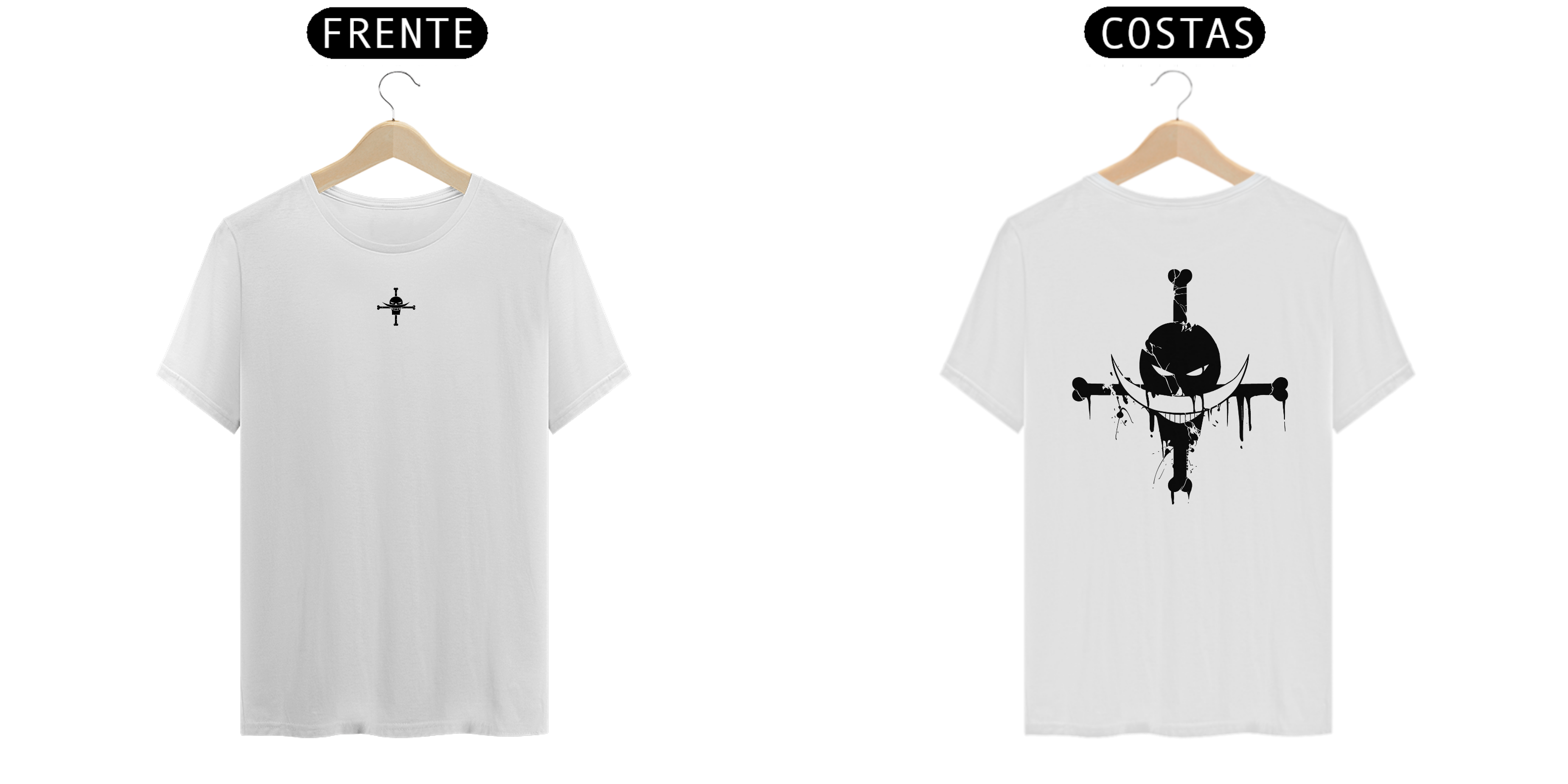 Barba Branca v.4 - One PIece (frente e costas)
