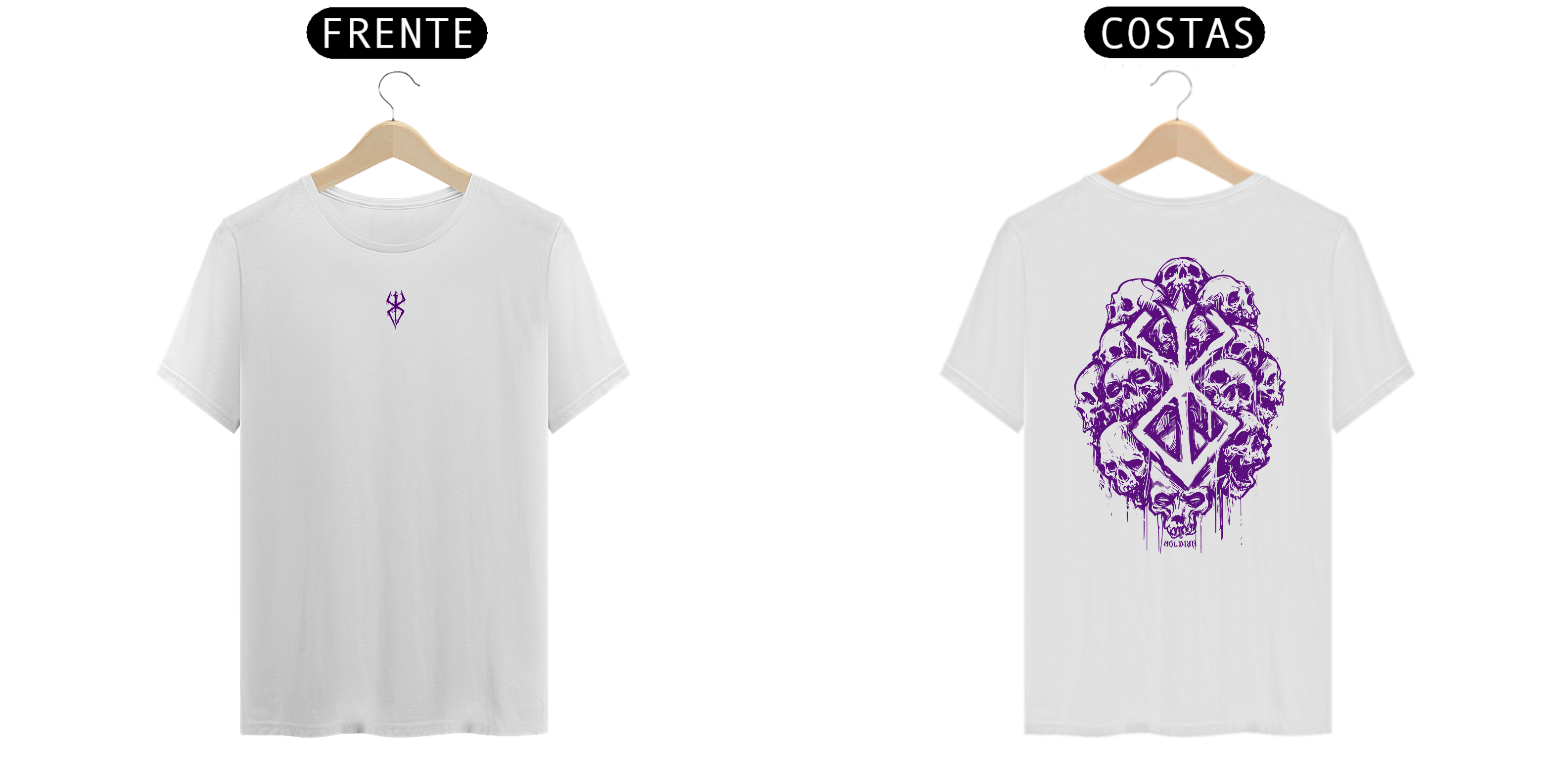 Marca do sacrifício - Berserk (frente e costas)