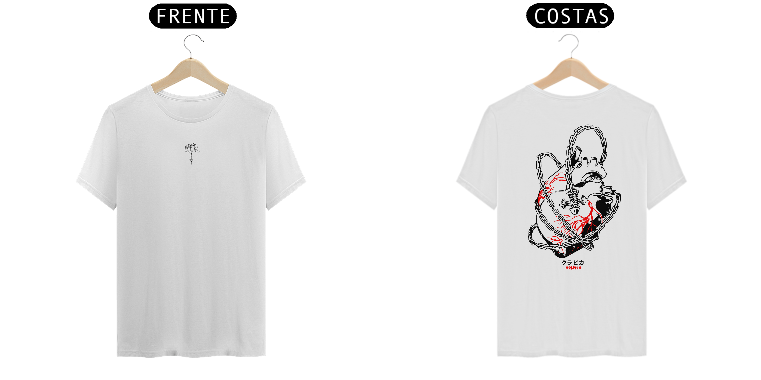  Kurapika v.2 - Hunter x Hunter (frente e costas)