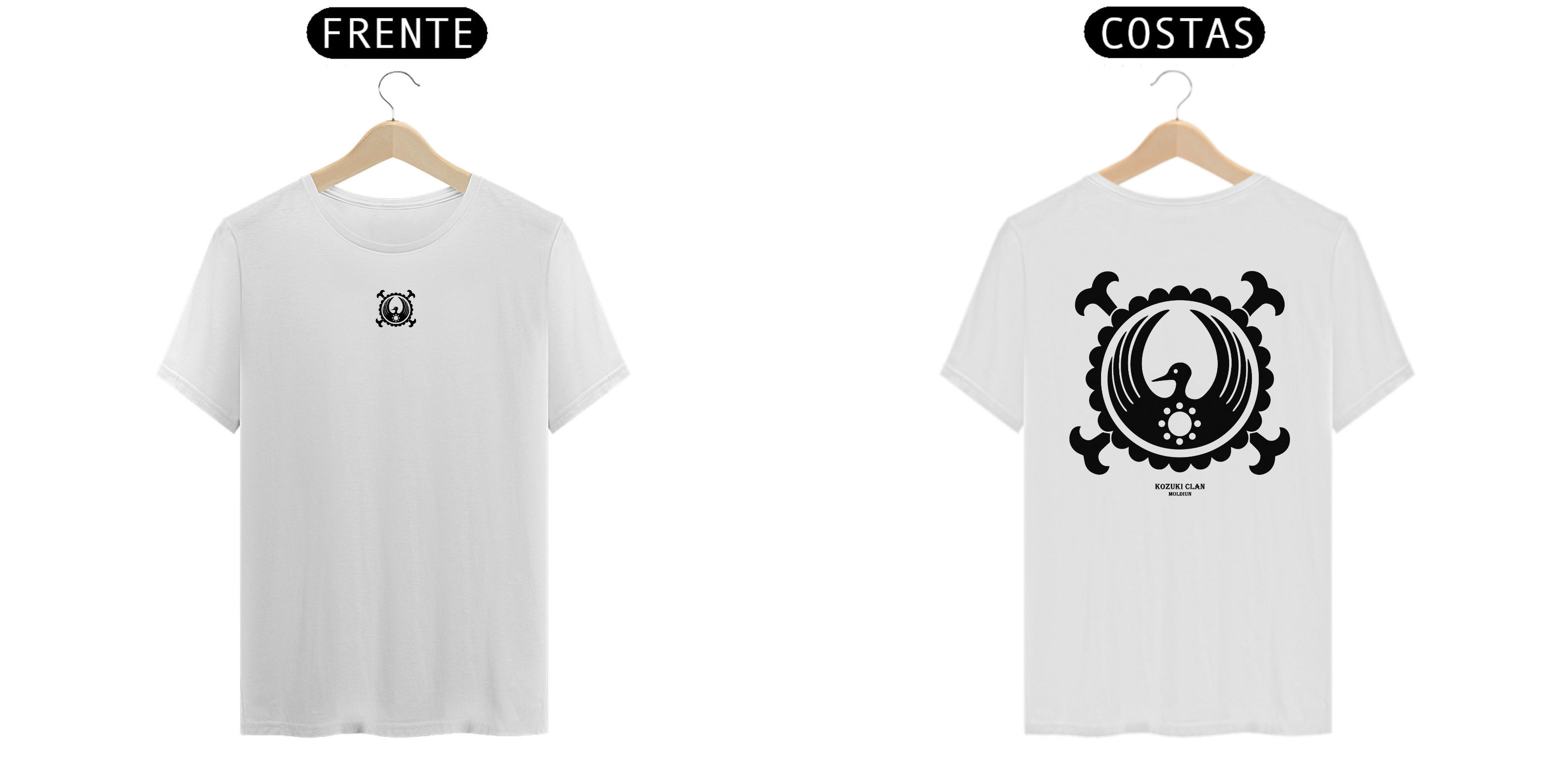 Kozuki clan - One piece (frente e costas)