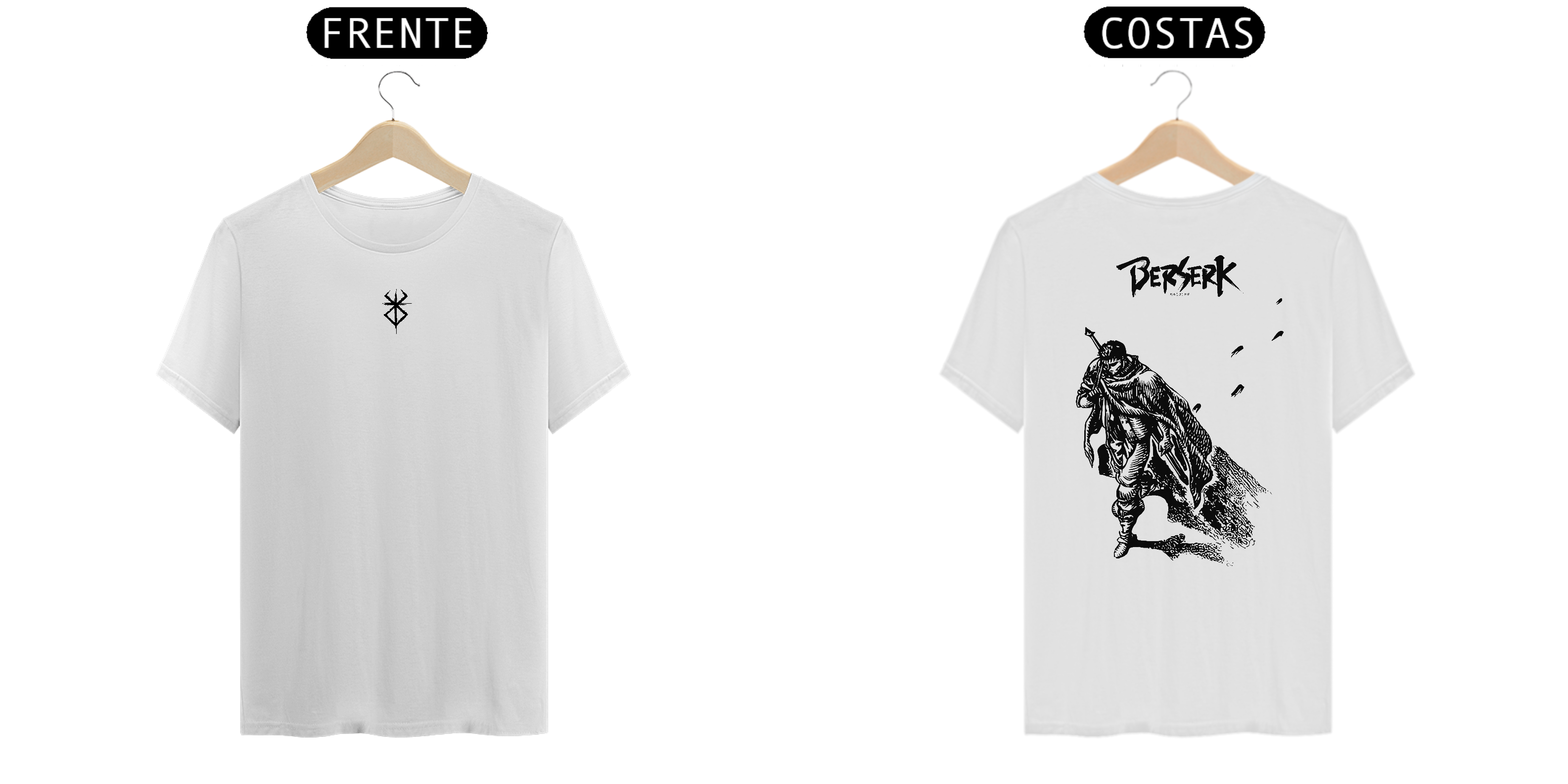 Guts - Berserk v.4 (frente e costas)