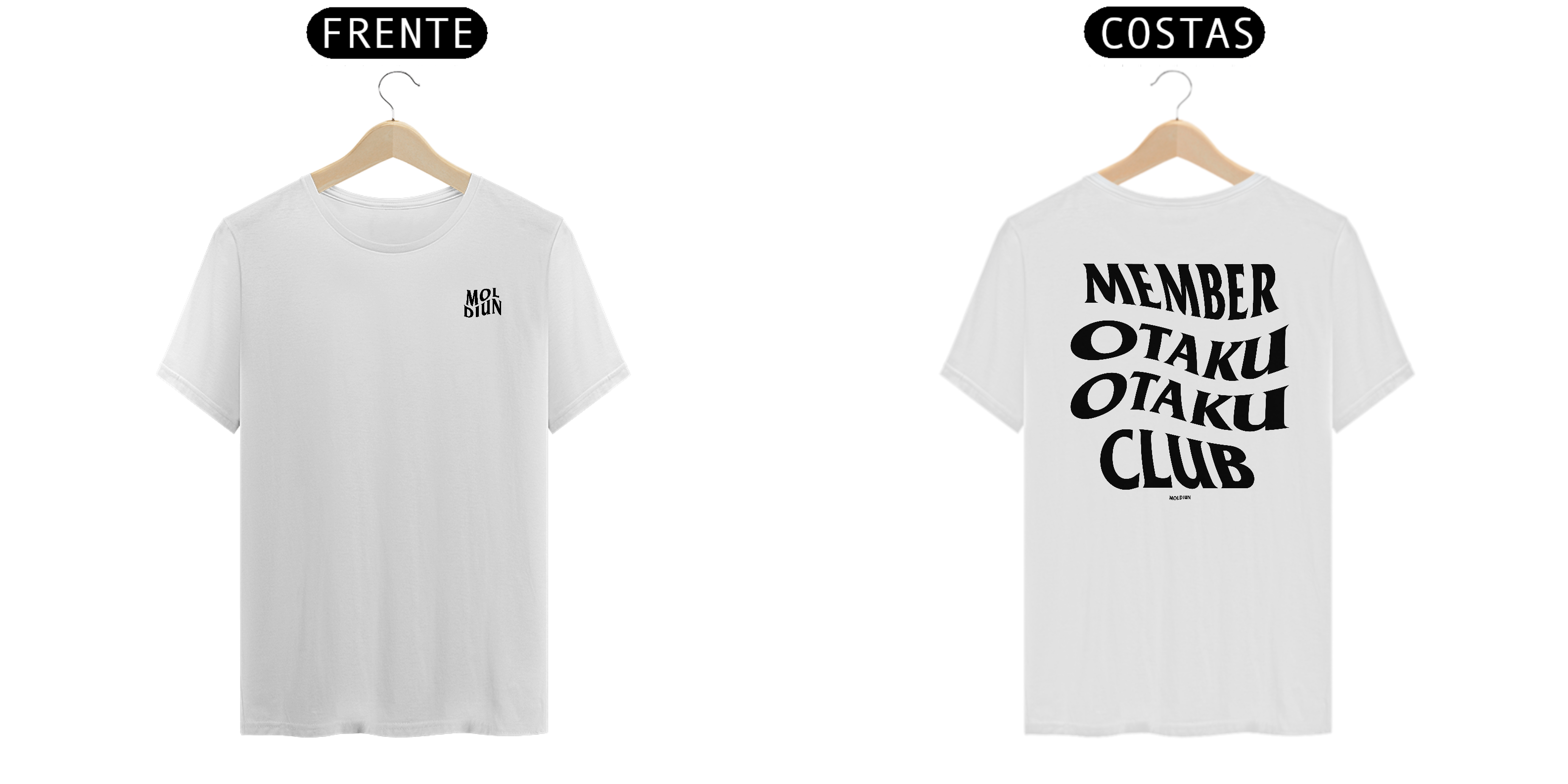 Member Otaku Club (frente e costas)