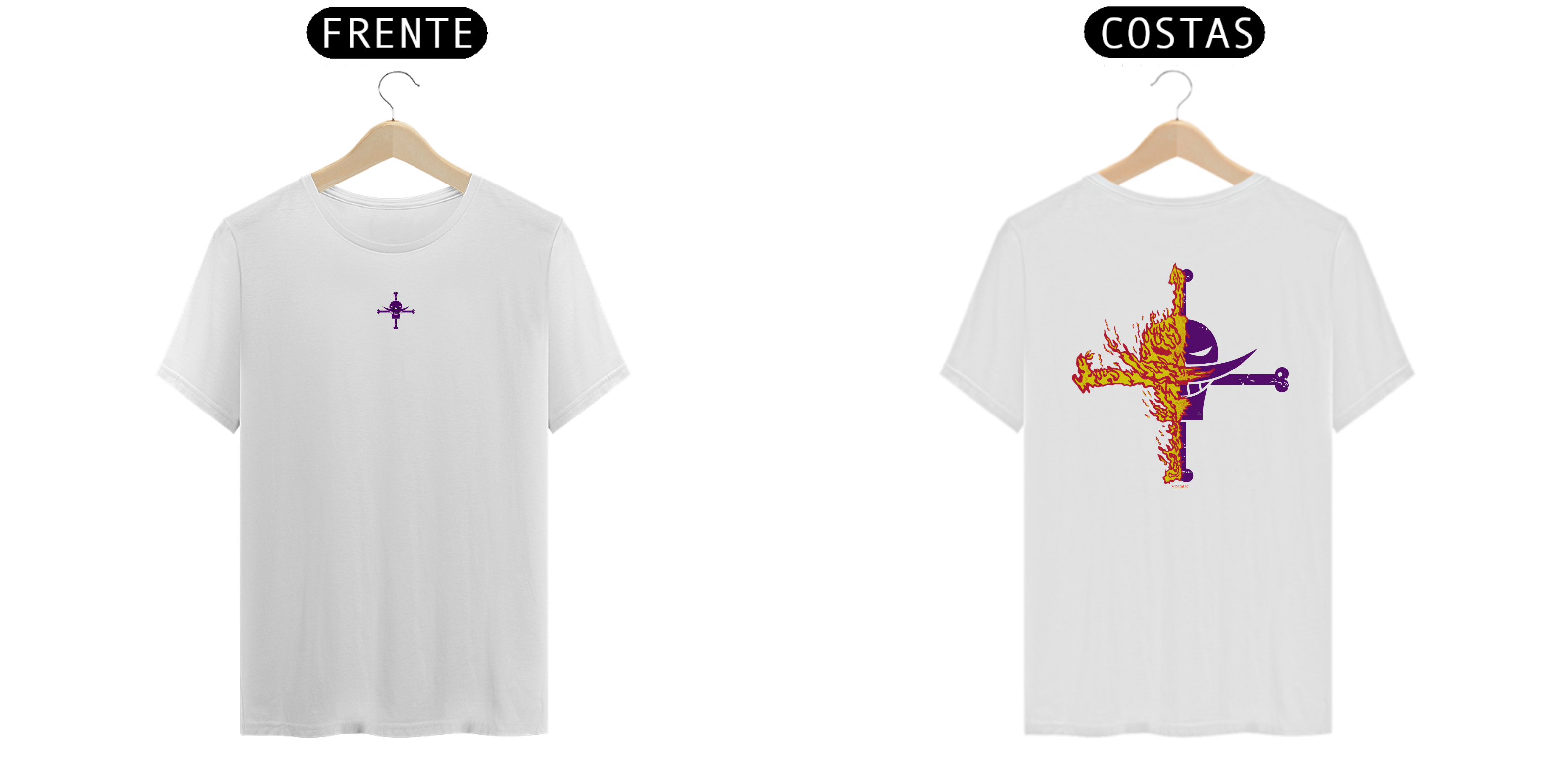 Barba Branca v.5 - One PIece (frente e costas)