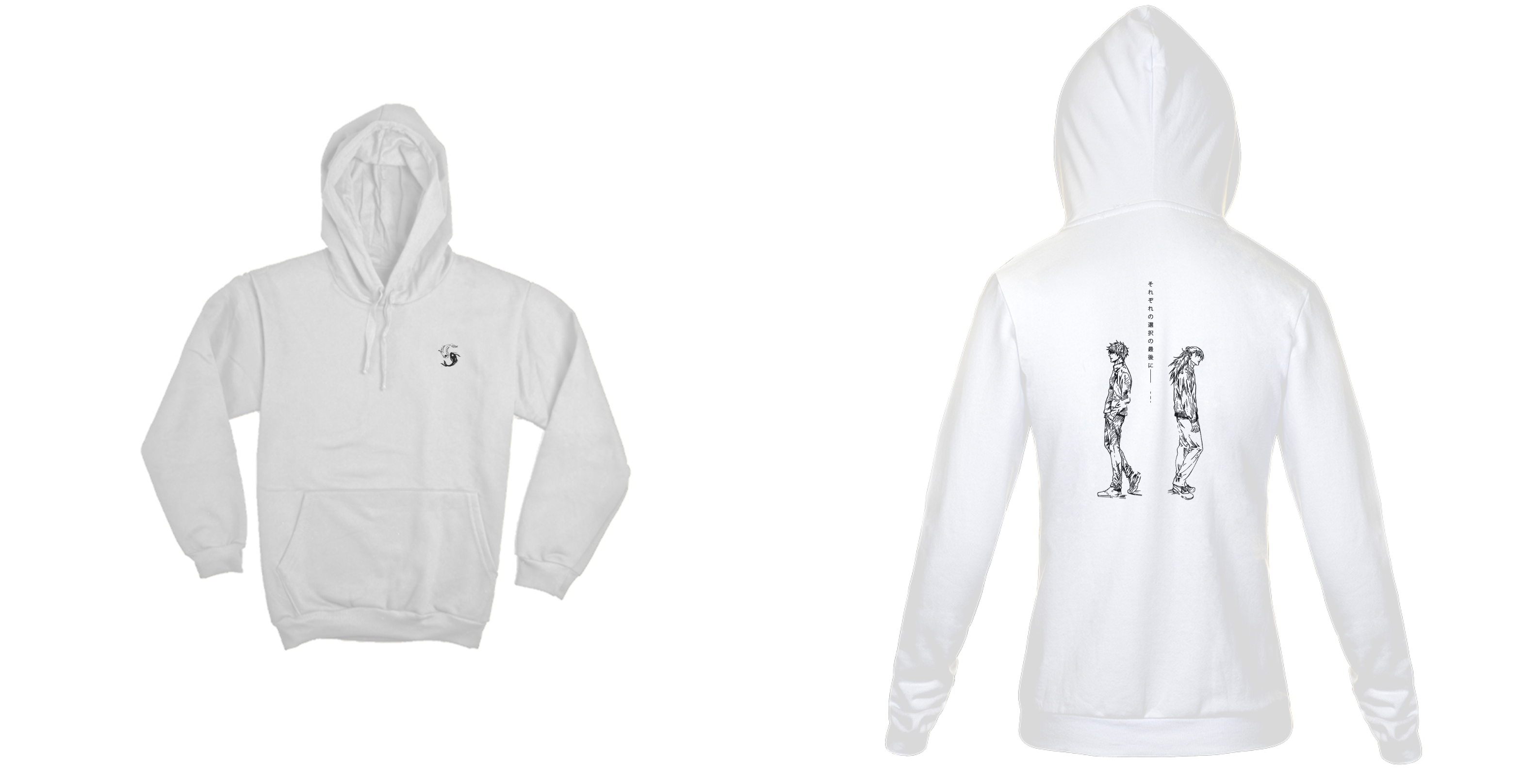 Gojo e Geto - Jujutsu Kaisen (frente e costas)