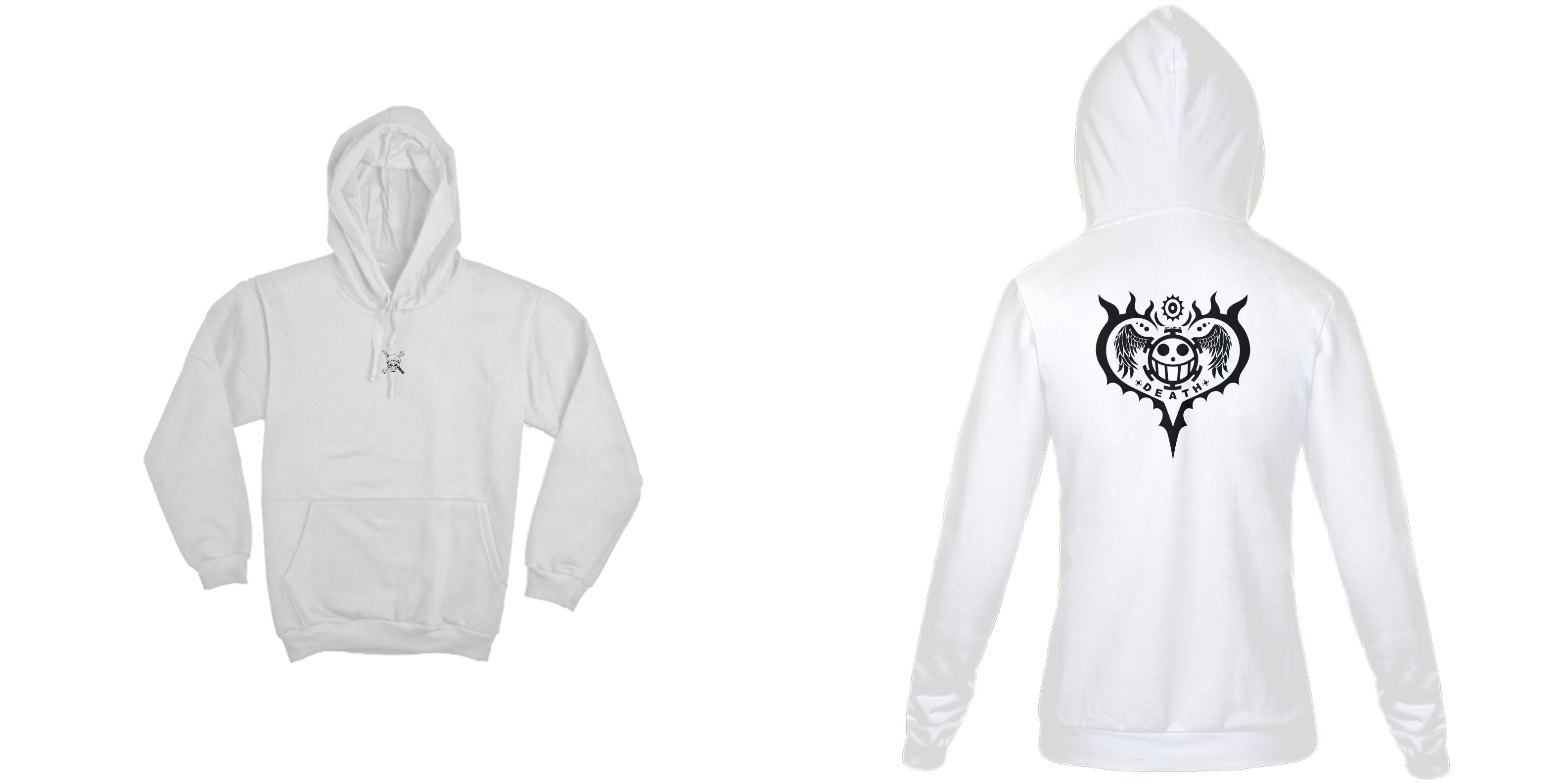 Law Heart - One Piece (frente e costas)