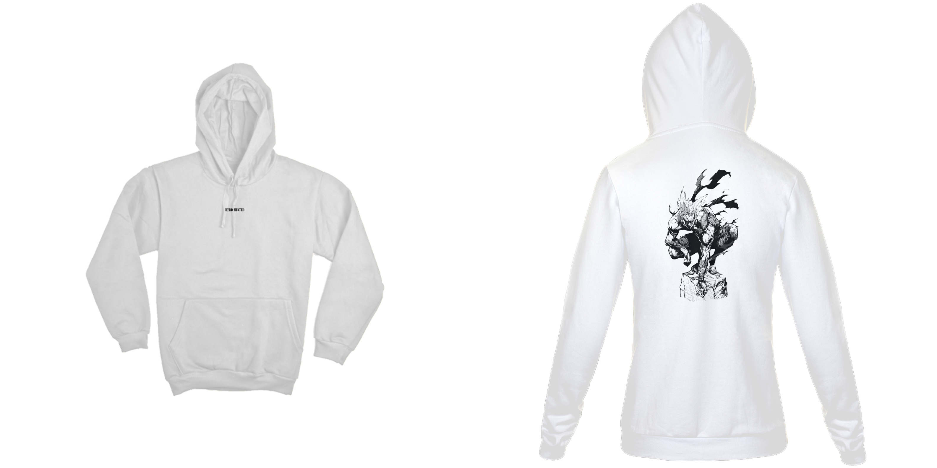 Garou v.2 - One punch man (frente e costas)