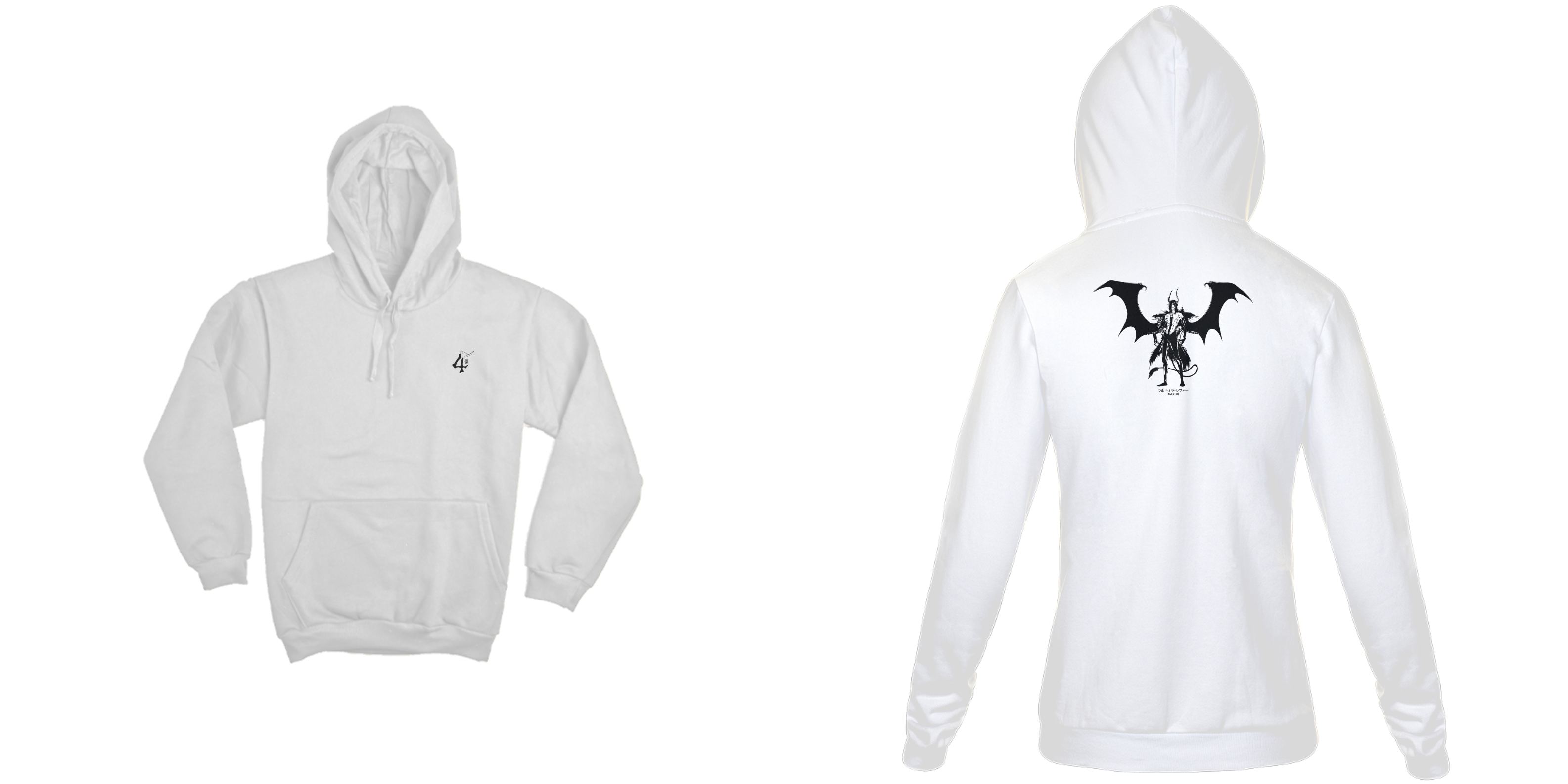 Ulquiorra Cifer - Bleach (frente e costas)