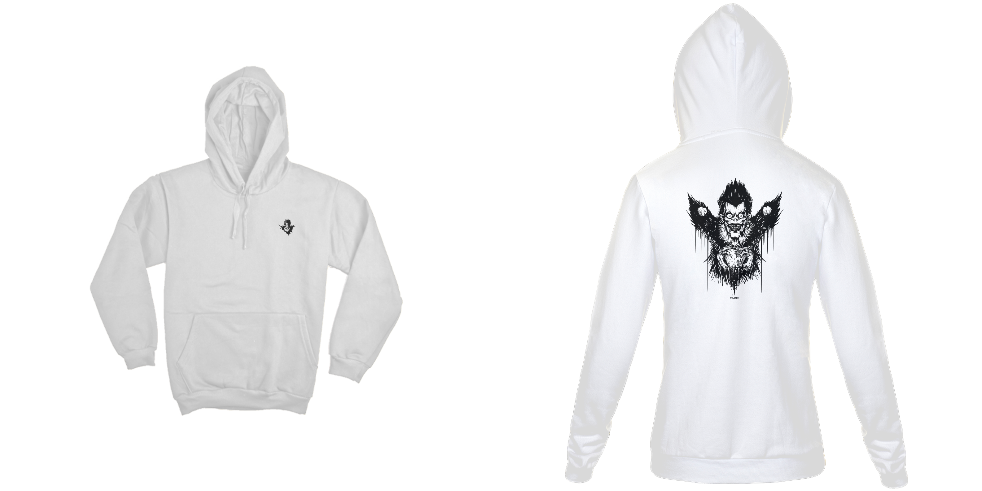 Ryuk - Death Note (frente e costas)