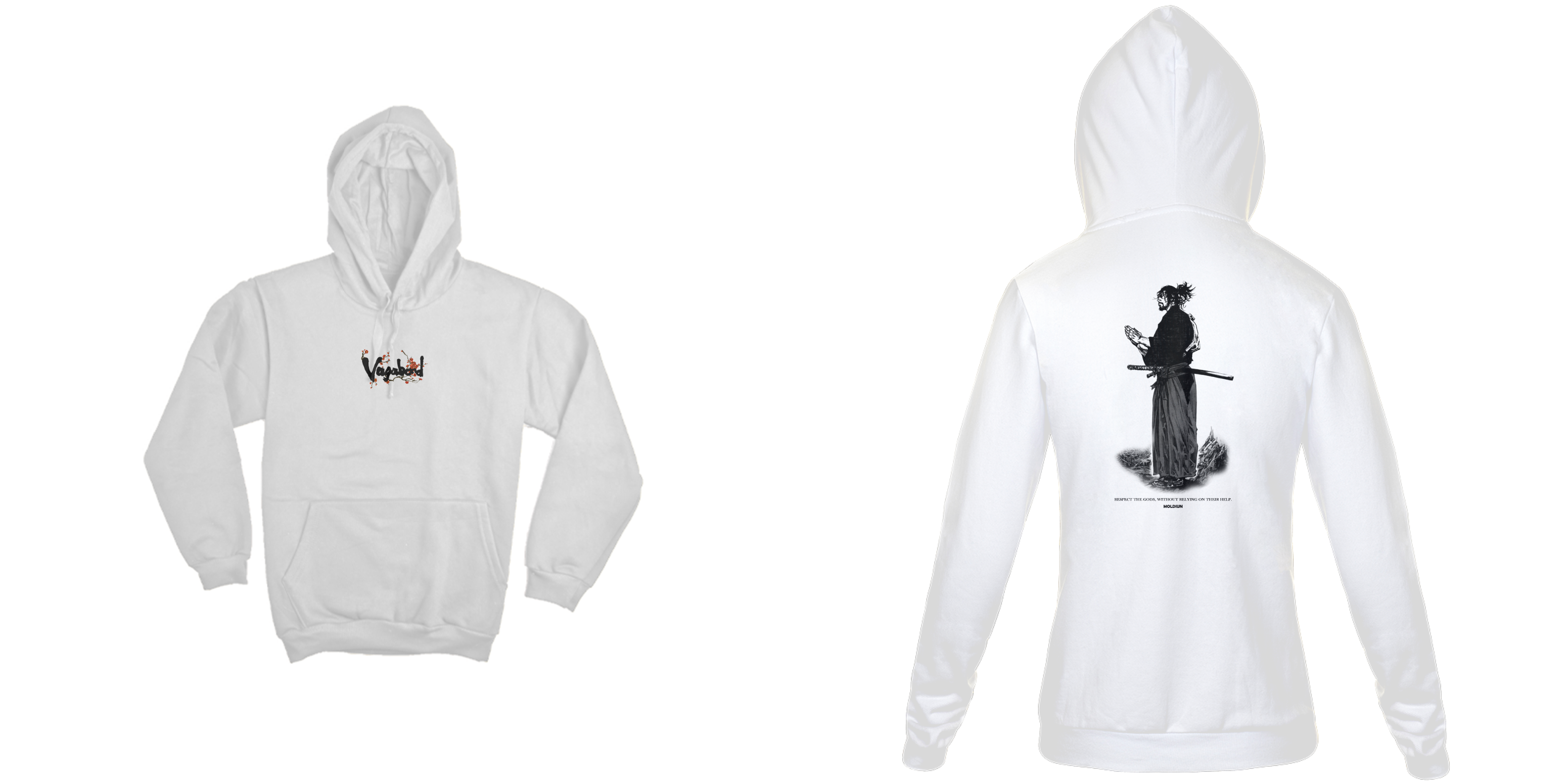 Miyamoto Musashi - Vagabond (frente e costas)