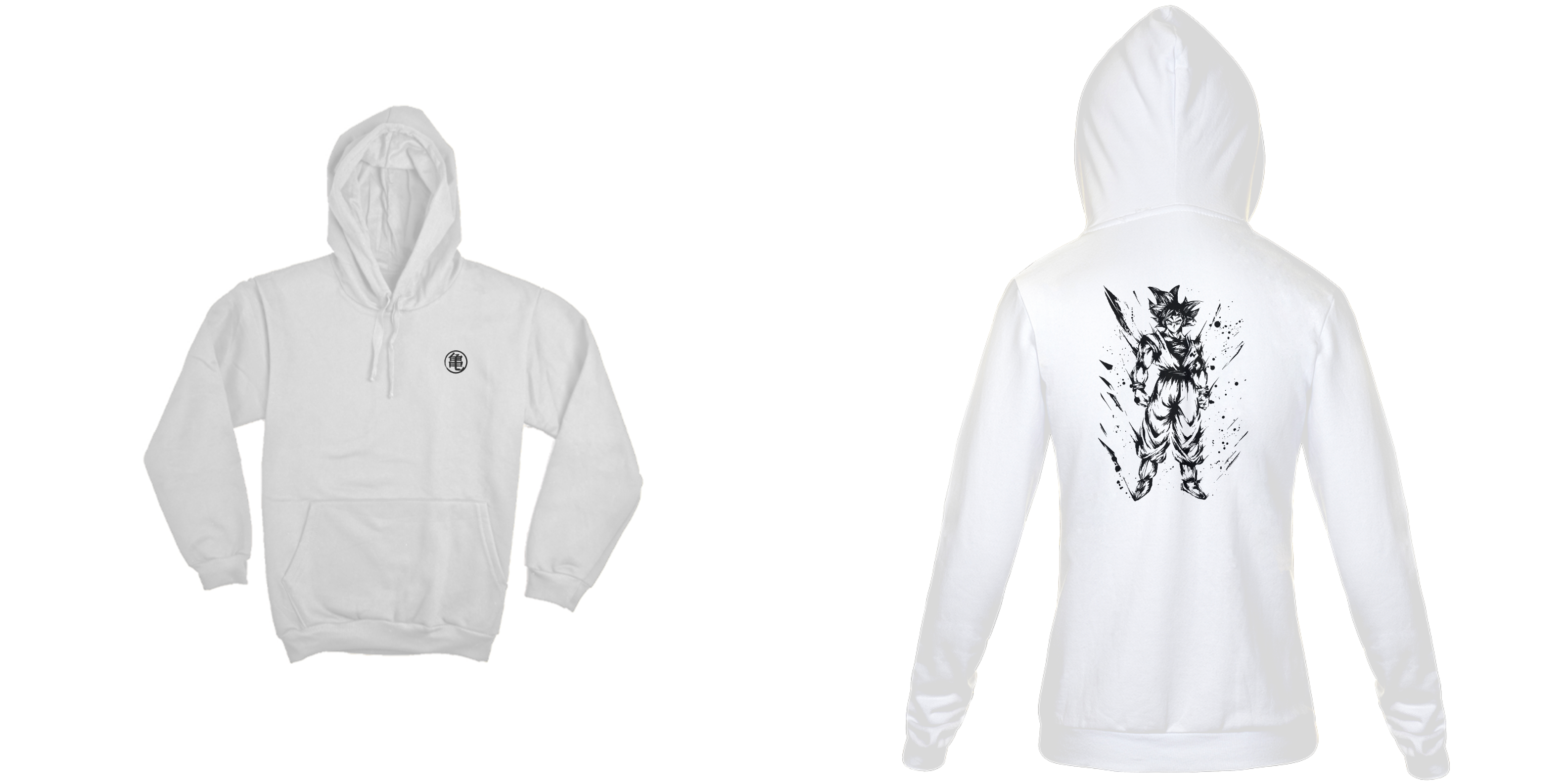 Goku - Dragon Ball (frente e costas)