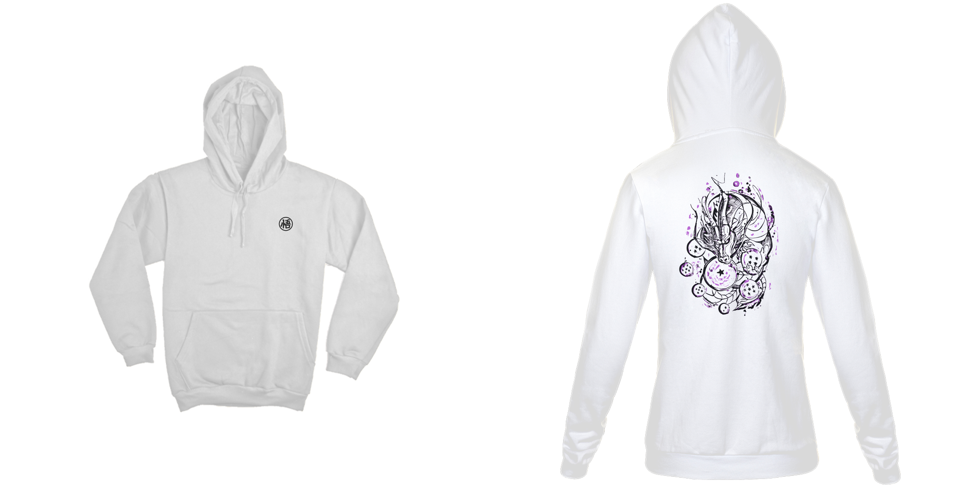 Shenlong - Dragon Ball (frente e costas)