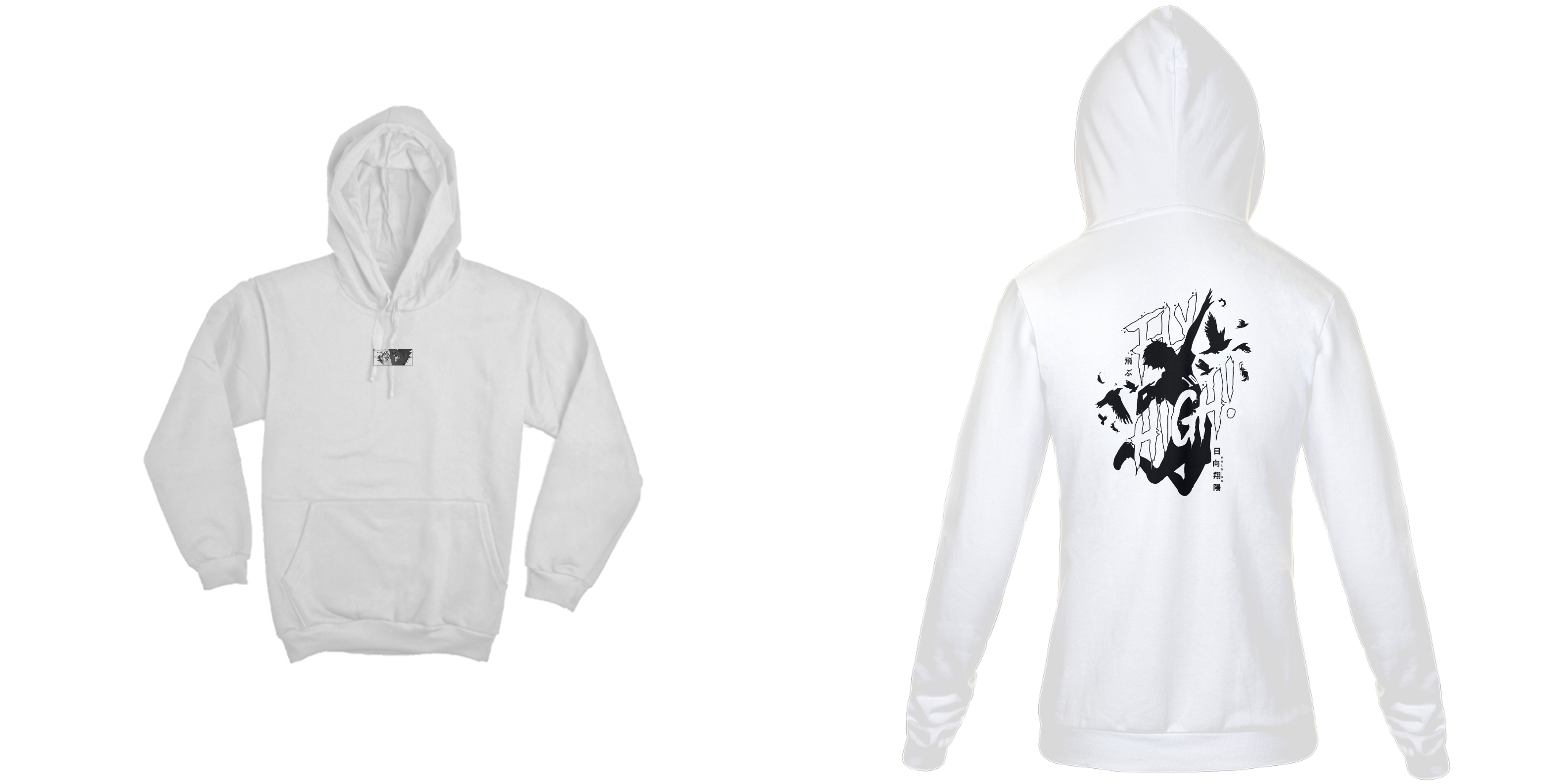 Hinata Shoyo - Haikyuu (frente e costas)