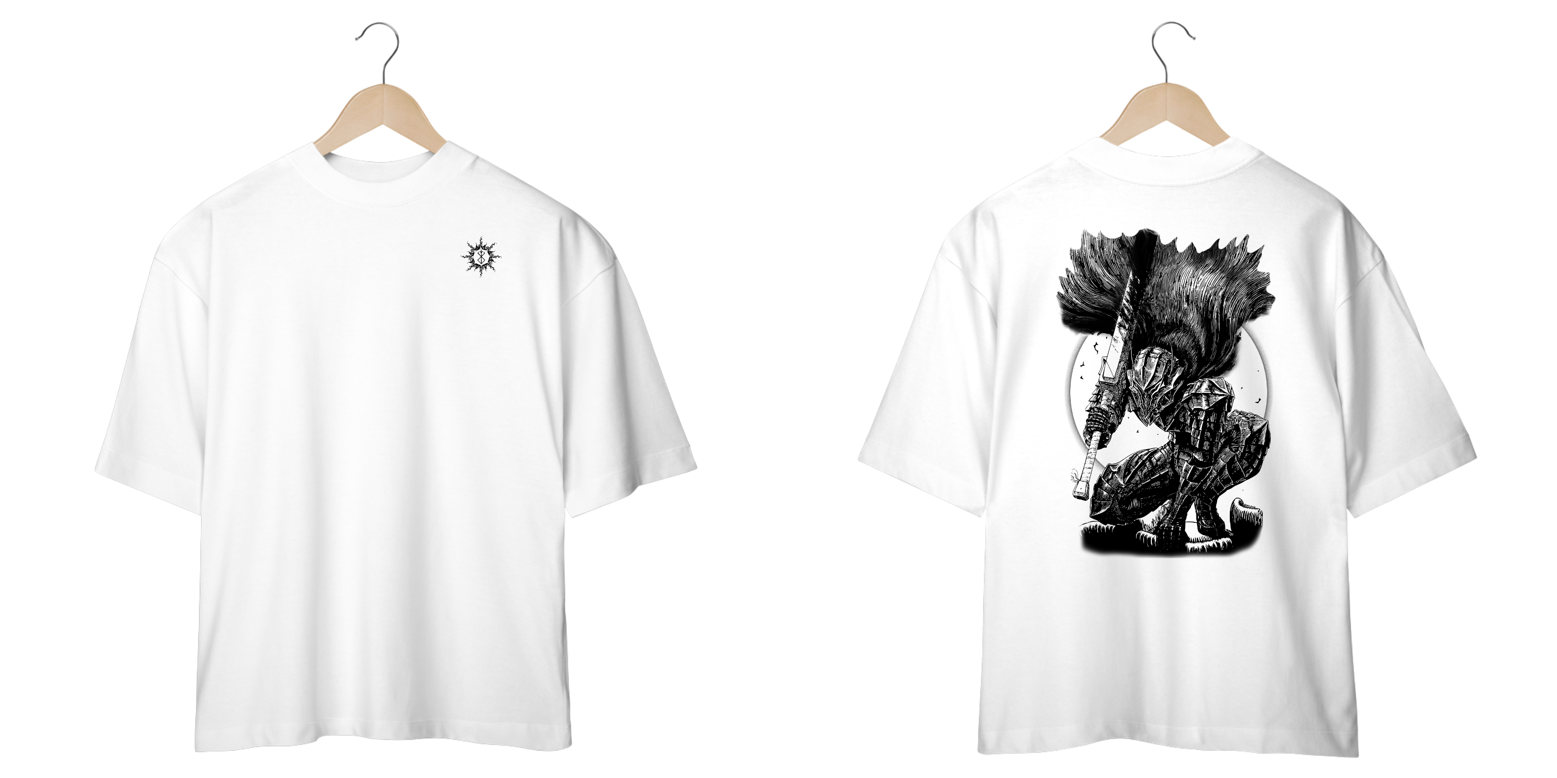 Guts v.2 - Berserk (frente e costas)