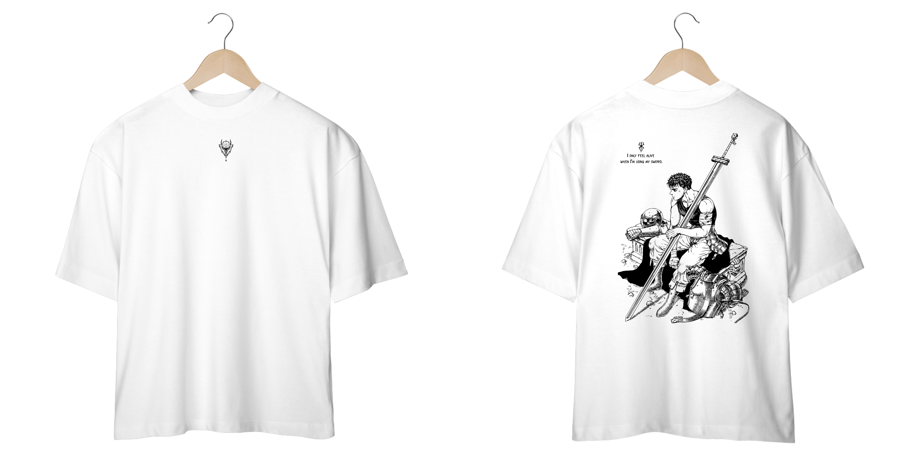 Guts - Berserk v.3 (frente e costas)