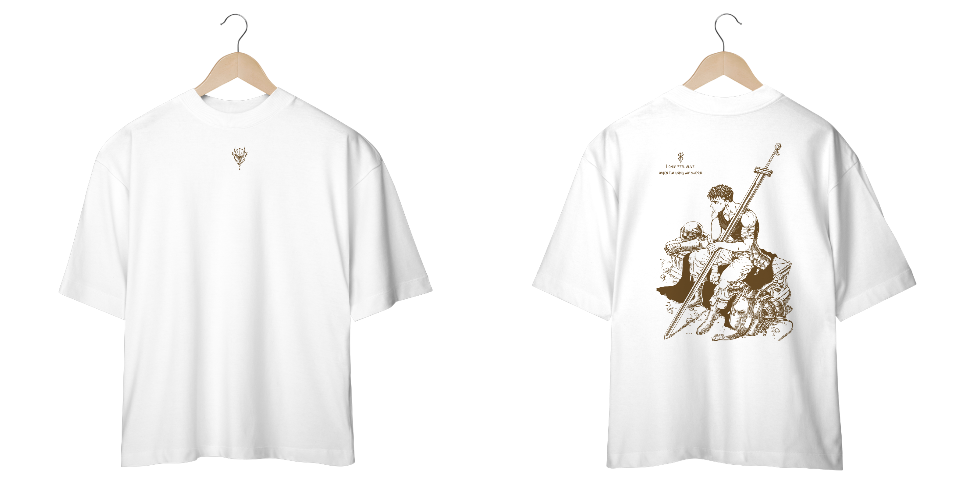 Guts - Berserk v.3 (frente e costas)