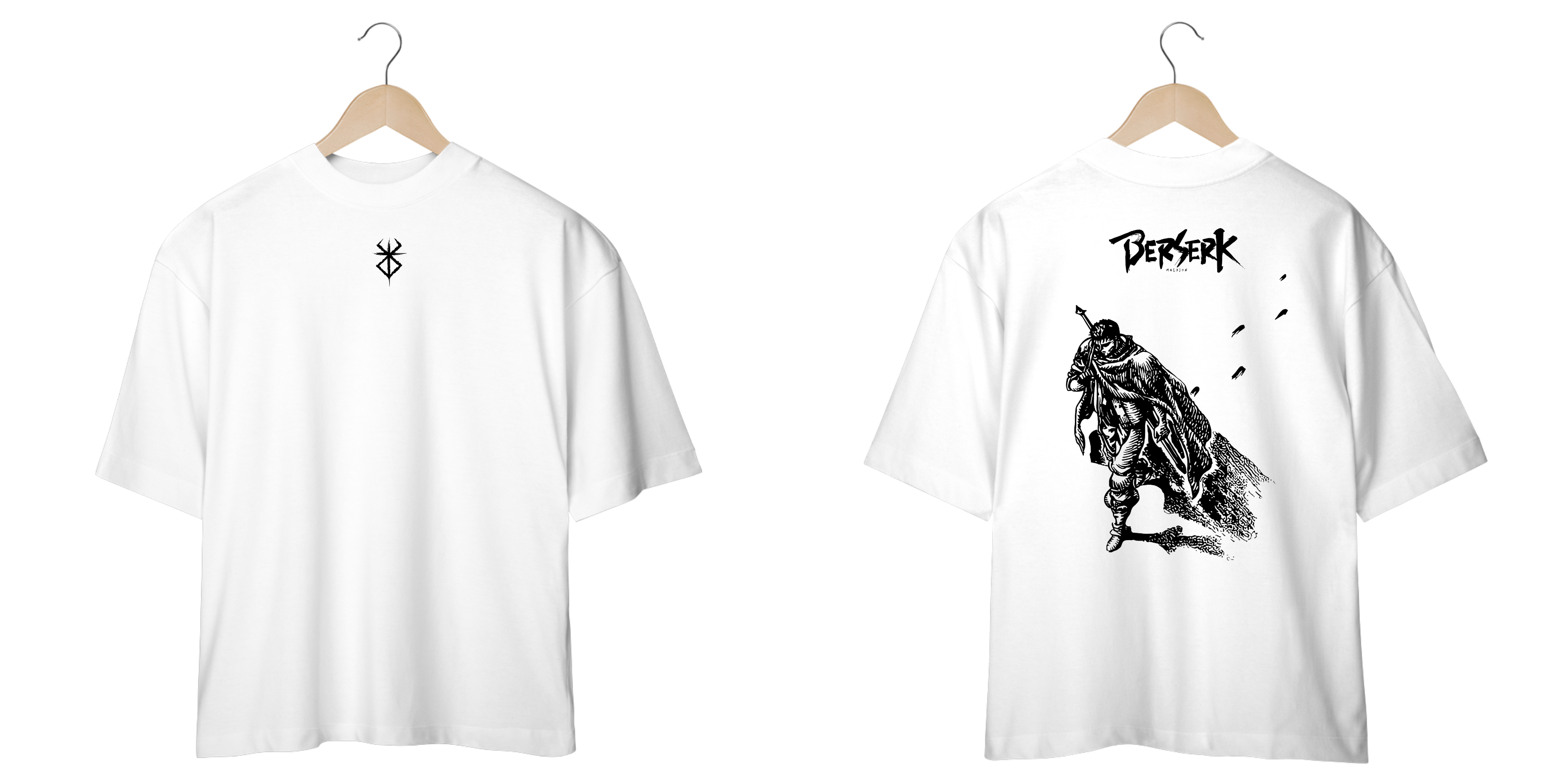 Guts - Berserk v.4 (frente e costas)