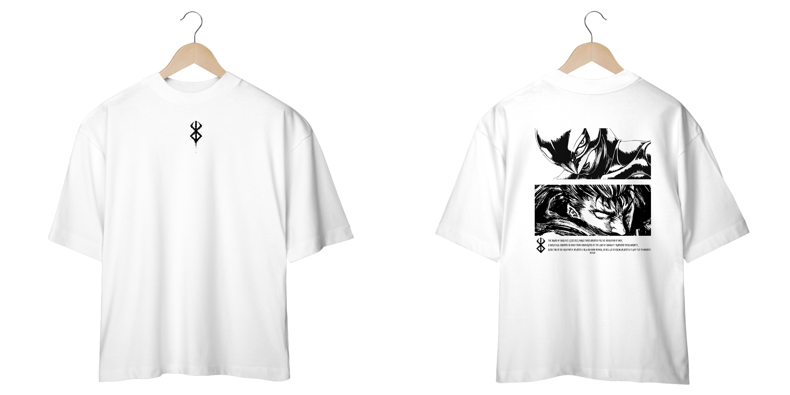 Guts - Berserk v.6 (frente e costas)