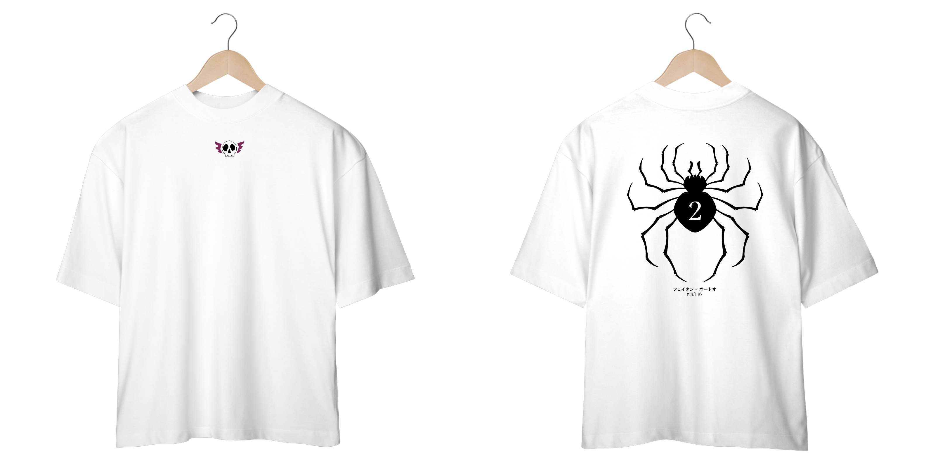 feitan - hunter x hunter (frente e costas)