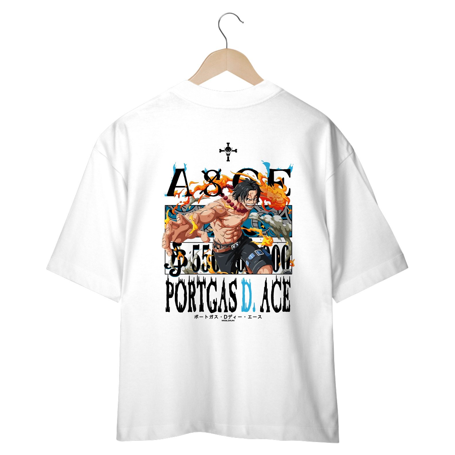 Portgas D. Ace - One Piece (costas)