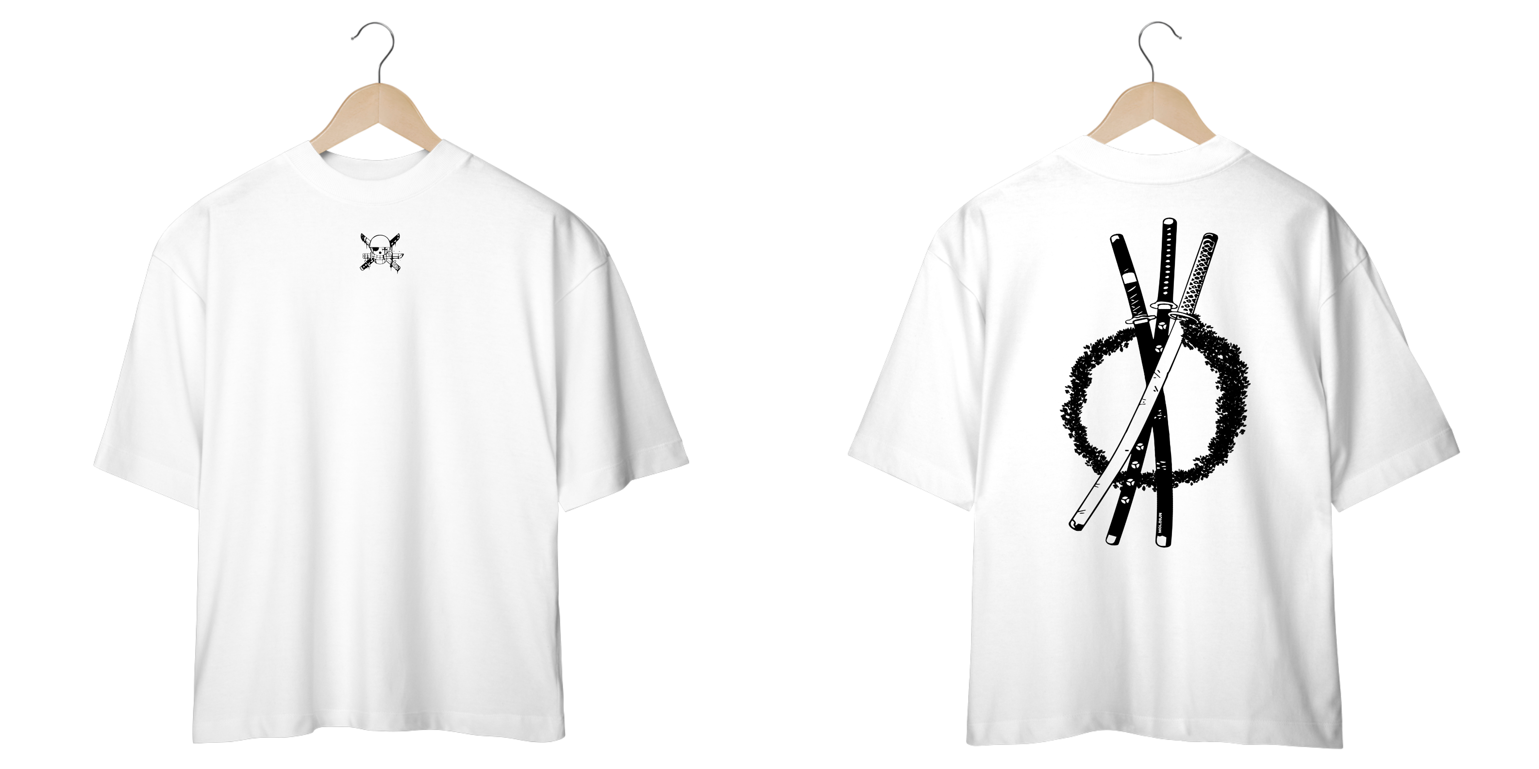 Roronoa Zoro v.2 - One Piece (frente e costas)