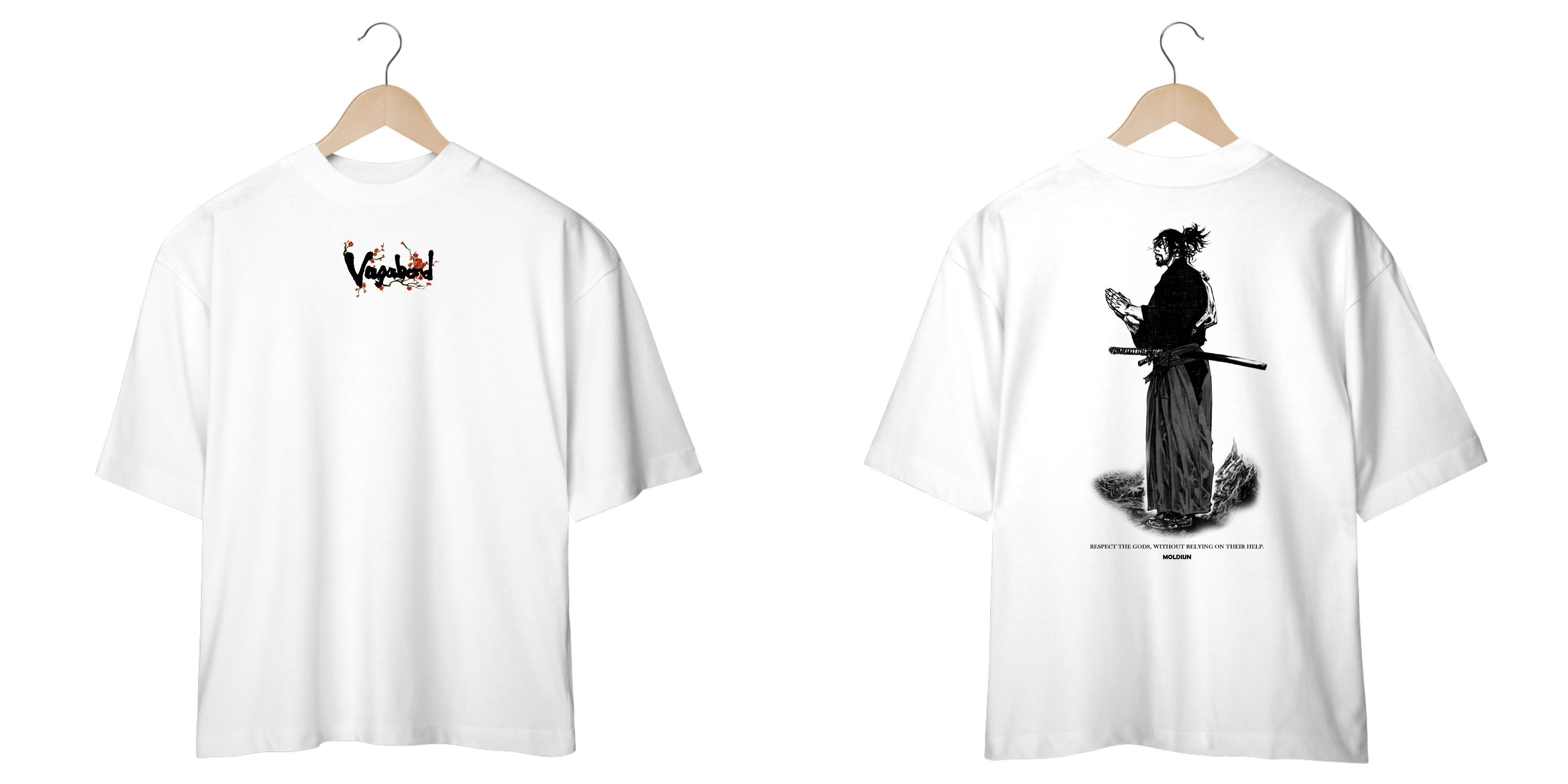 Miyamoto Musashi - Vagabond (frente e costas)