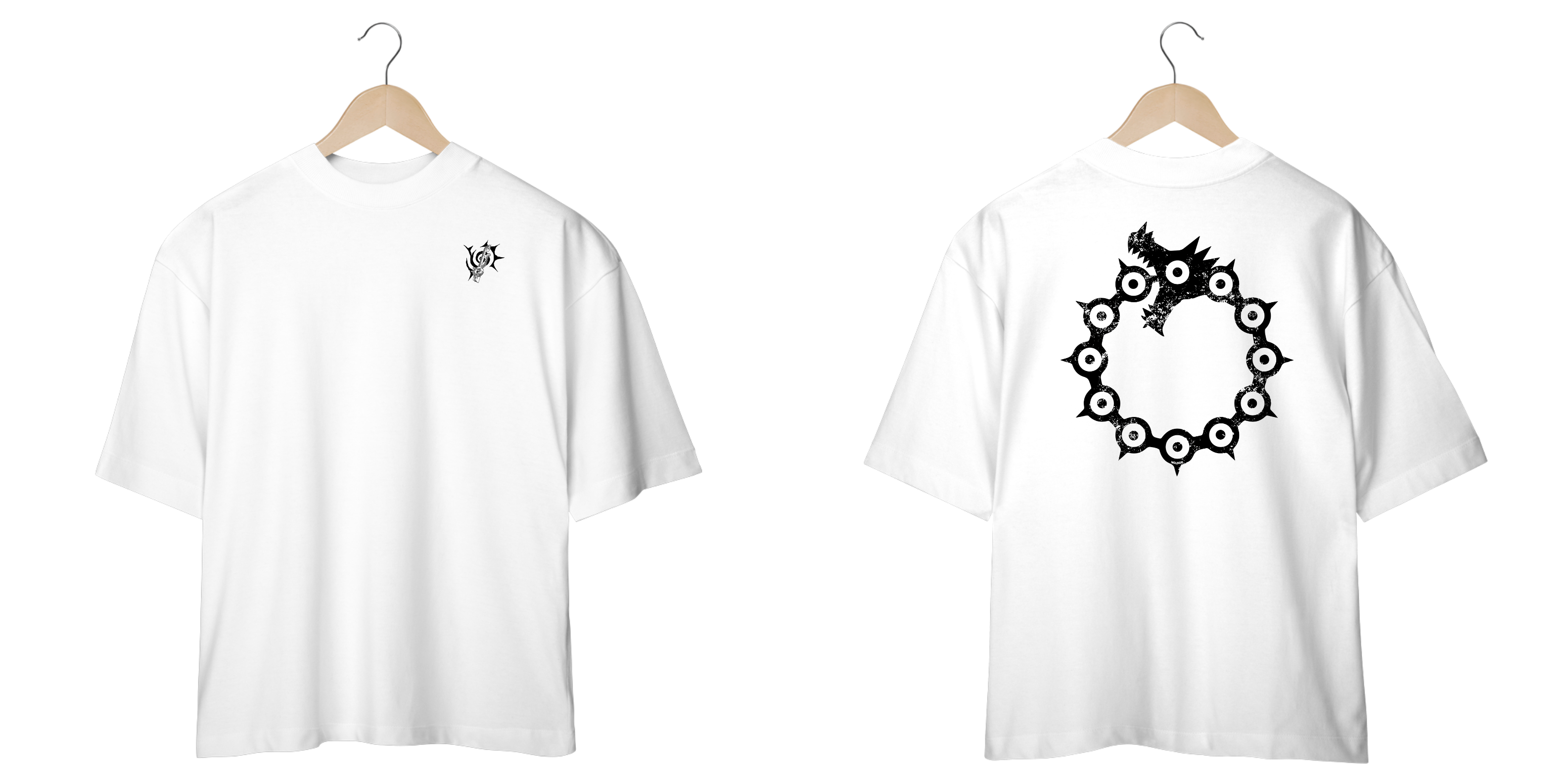 Pecado da Ira - Nanatsu no Taizai (frente e costas)