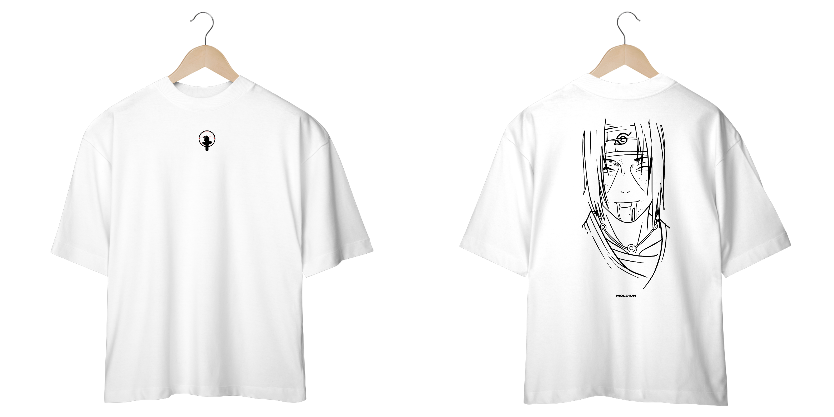 Itachi Uchiha - Naruto (frente e costas)