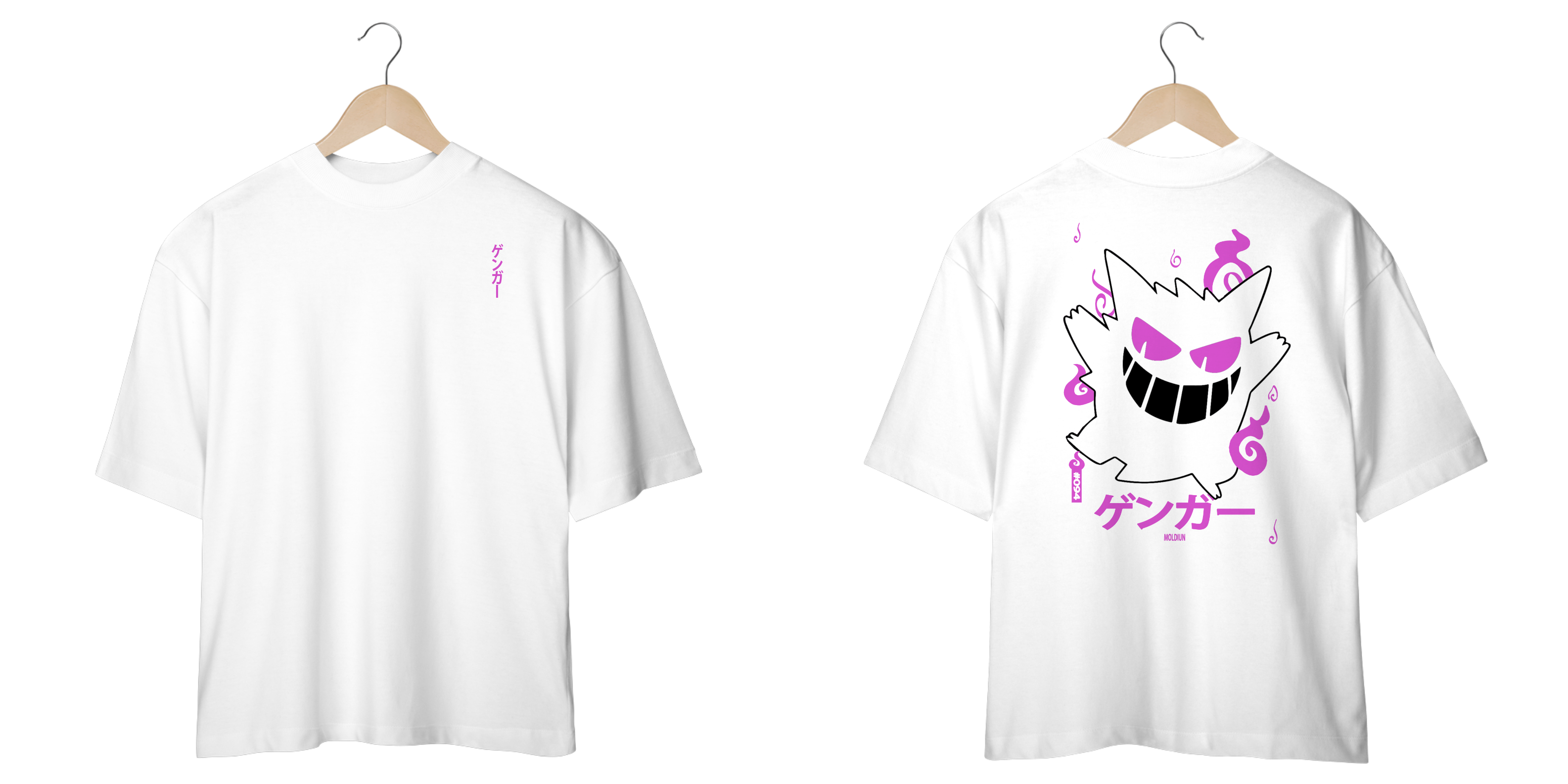 Gengar - Pokémon (frente e costas)