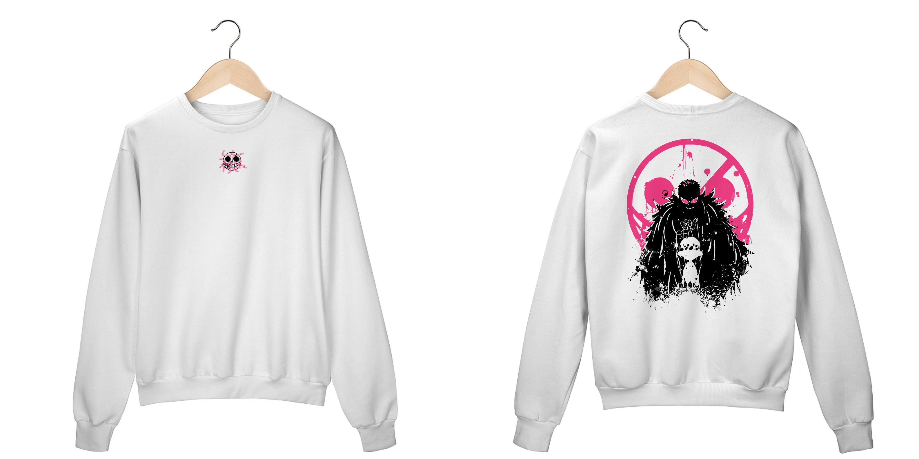 Doflamingo - One Piece (frente e costas)