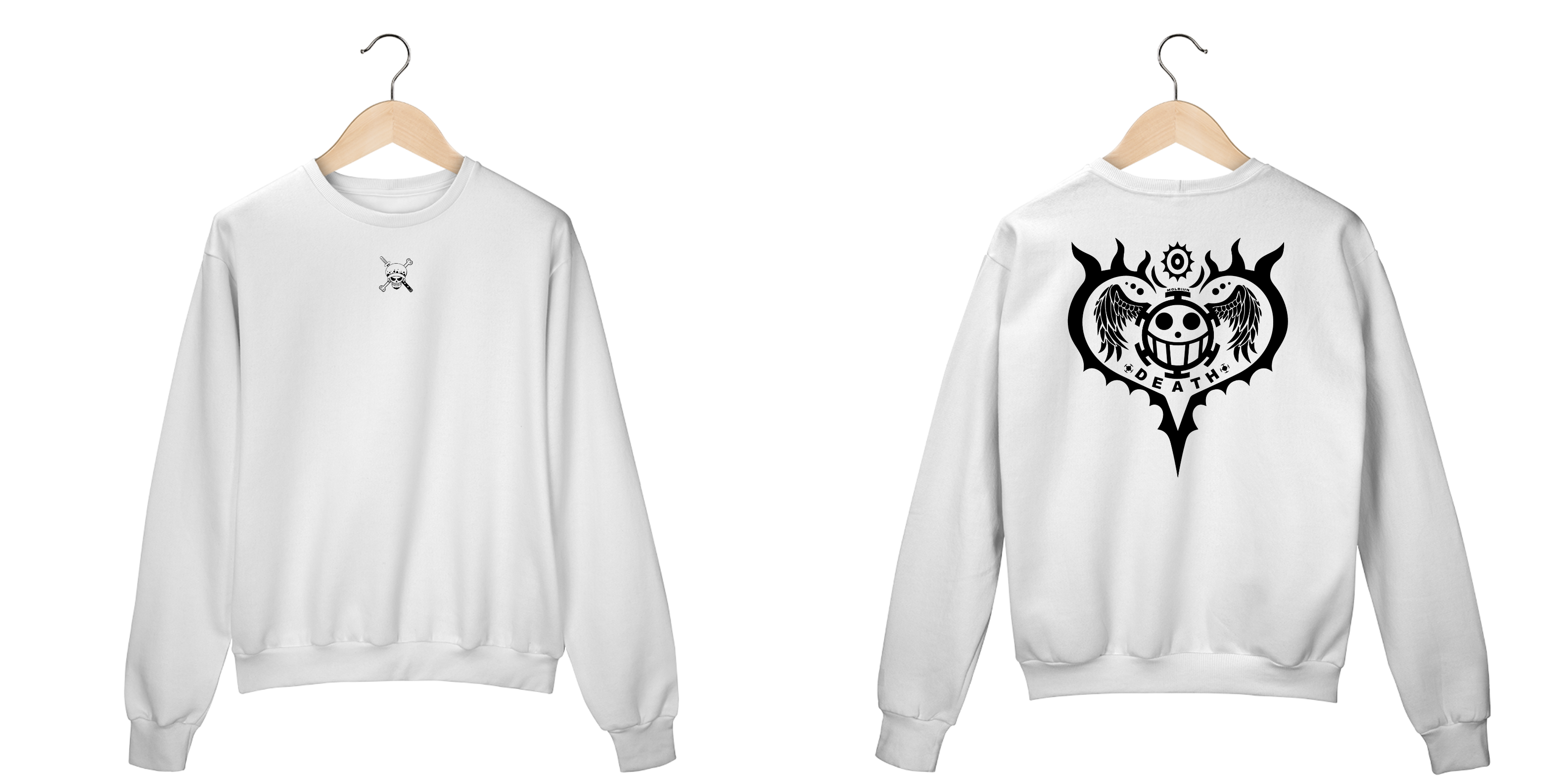 Law Heart - One Piece (frente e costas)