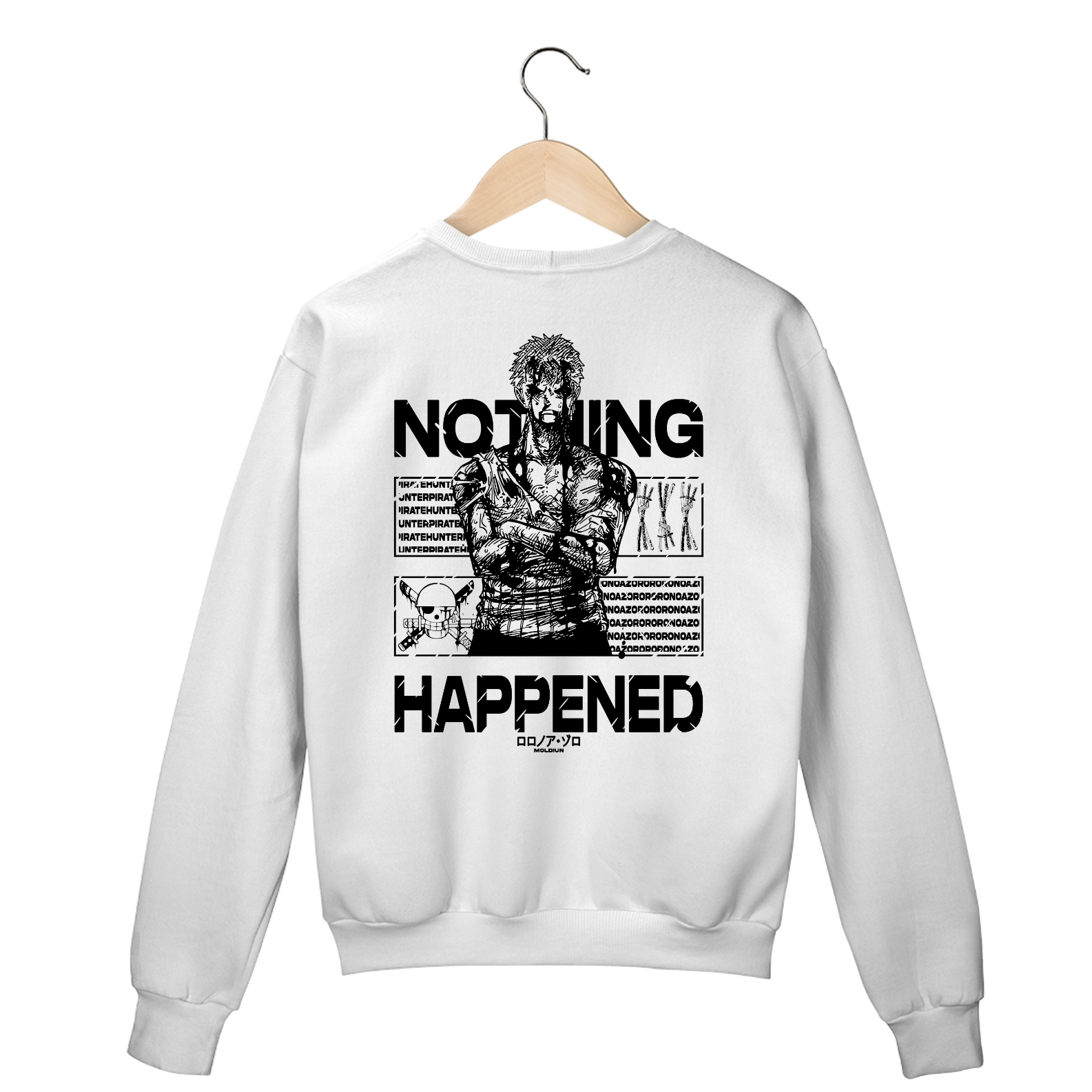 Roronoa Zoro v.3 - One Piece (costas)