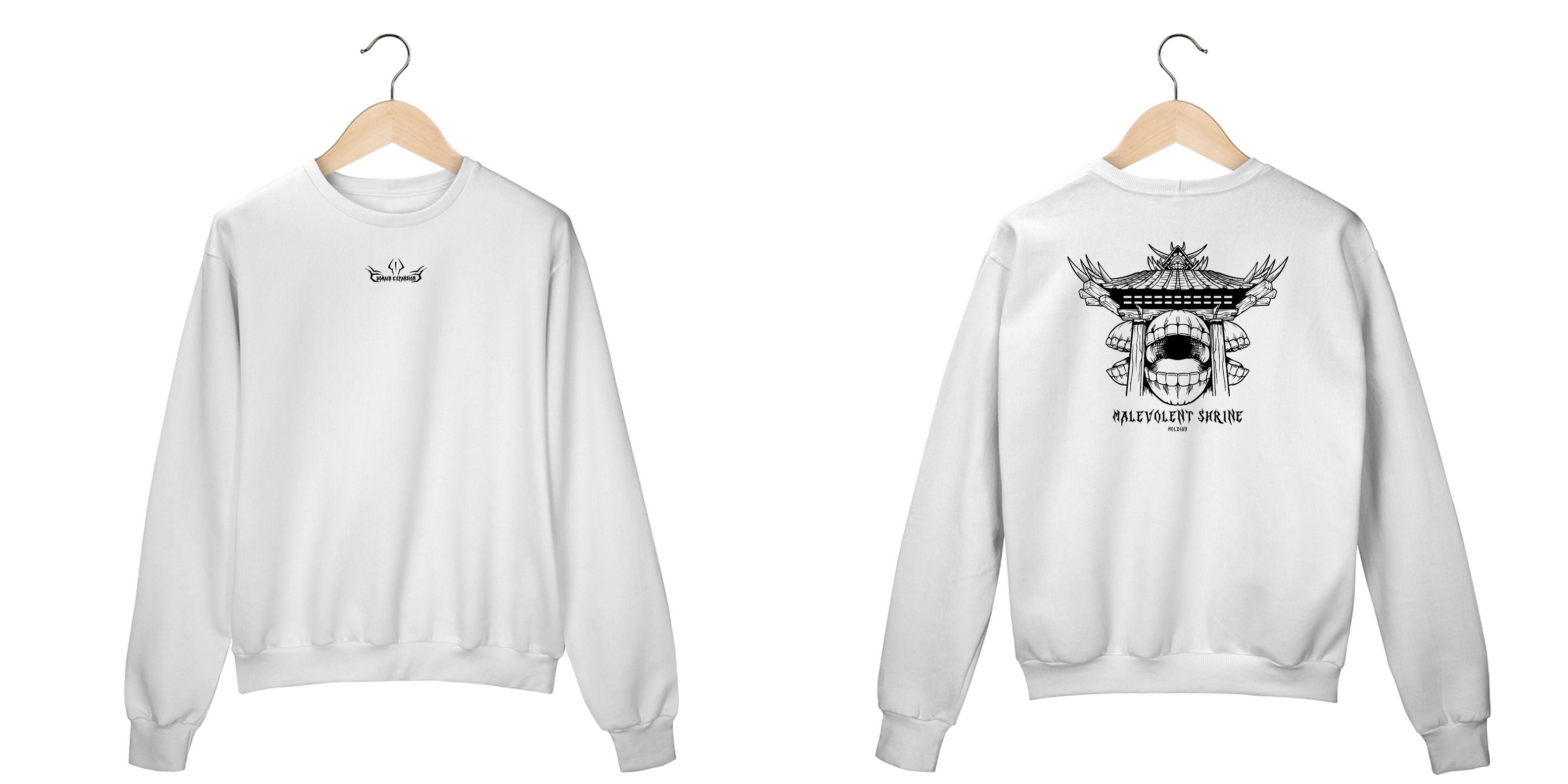 Santuario Malevolo - Jujutsu kaisen (frente e costas)