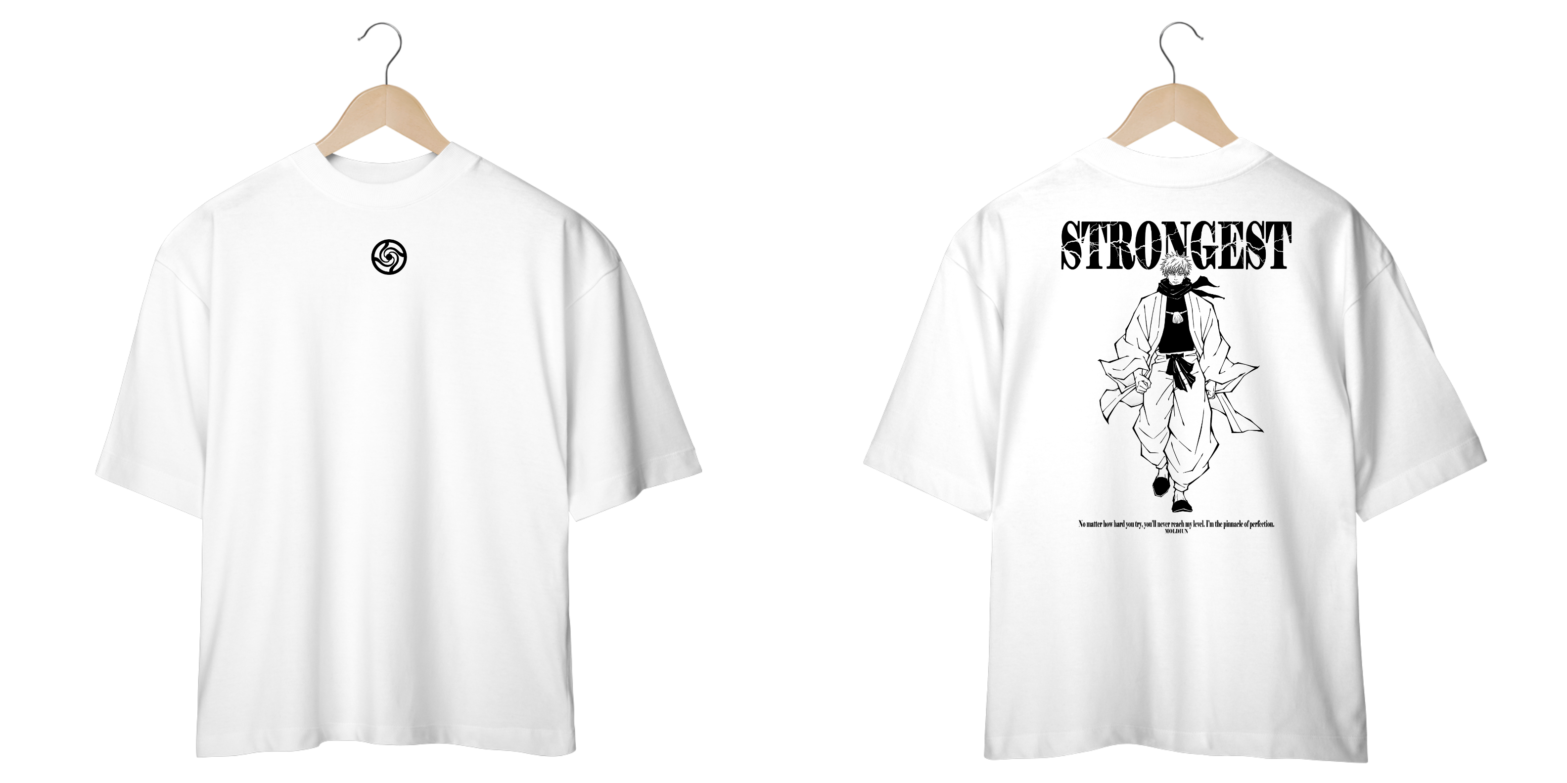 Satoru Gojo v.4 - Jujutsu kaisen (frente e costas)