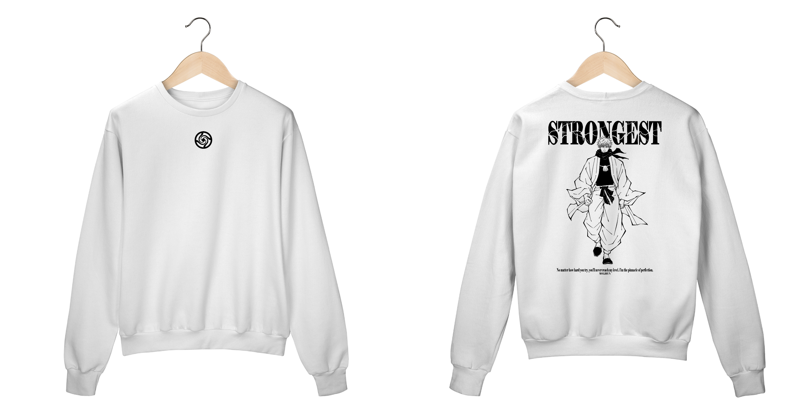 Satoru Gojo v.4 - Jujutsu kaisen (frente e costas)