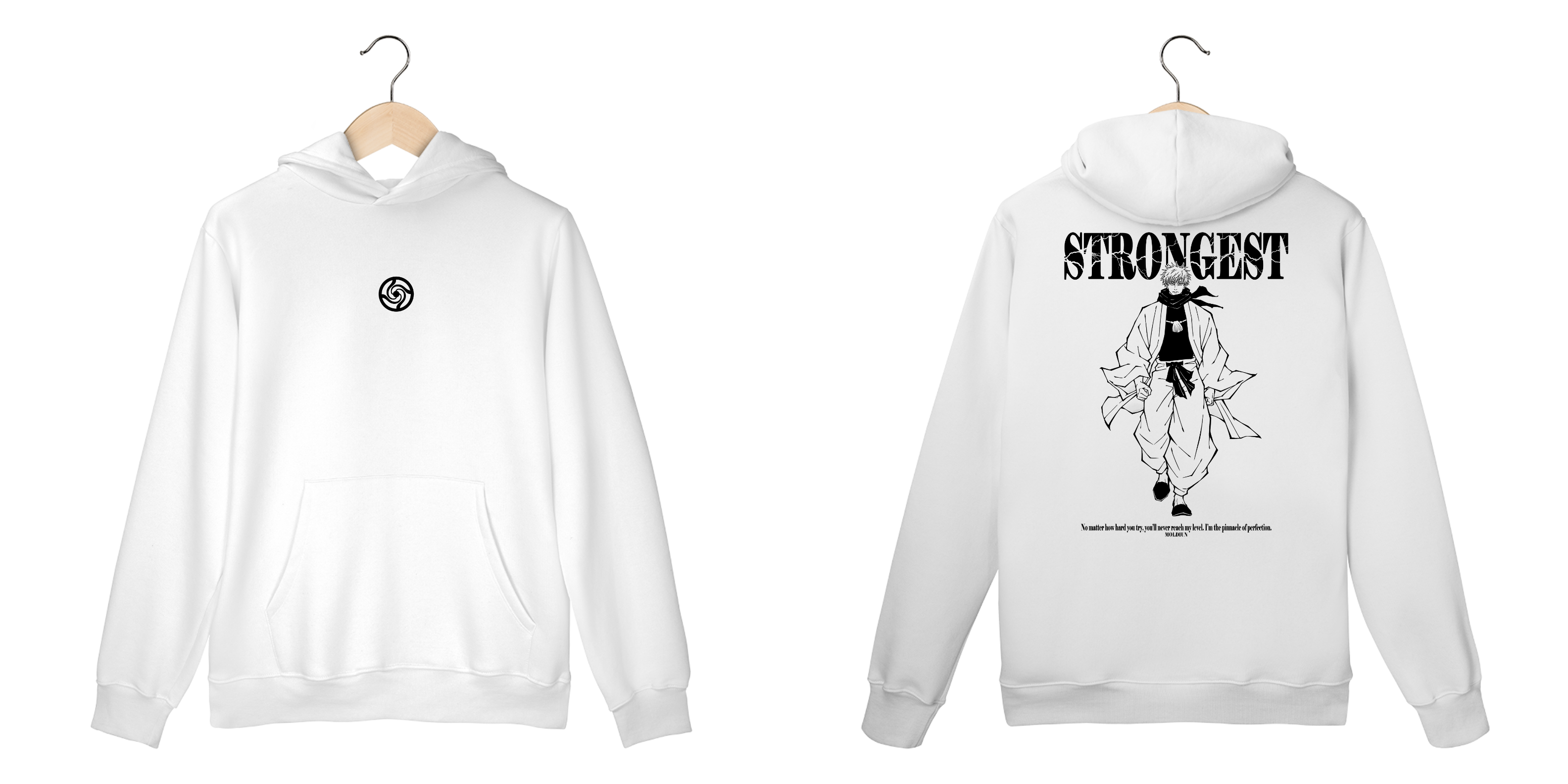 Satoru Gojo v.4 - Jujutsu kaisen (frente e costas)