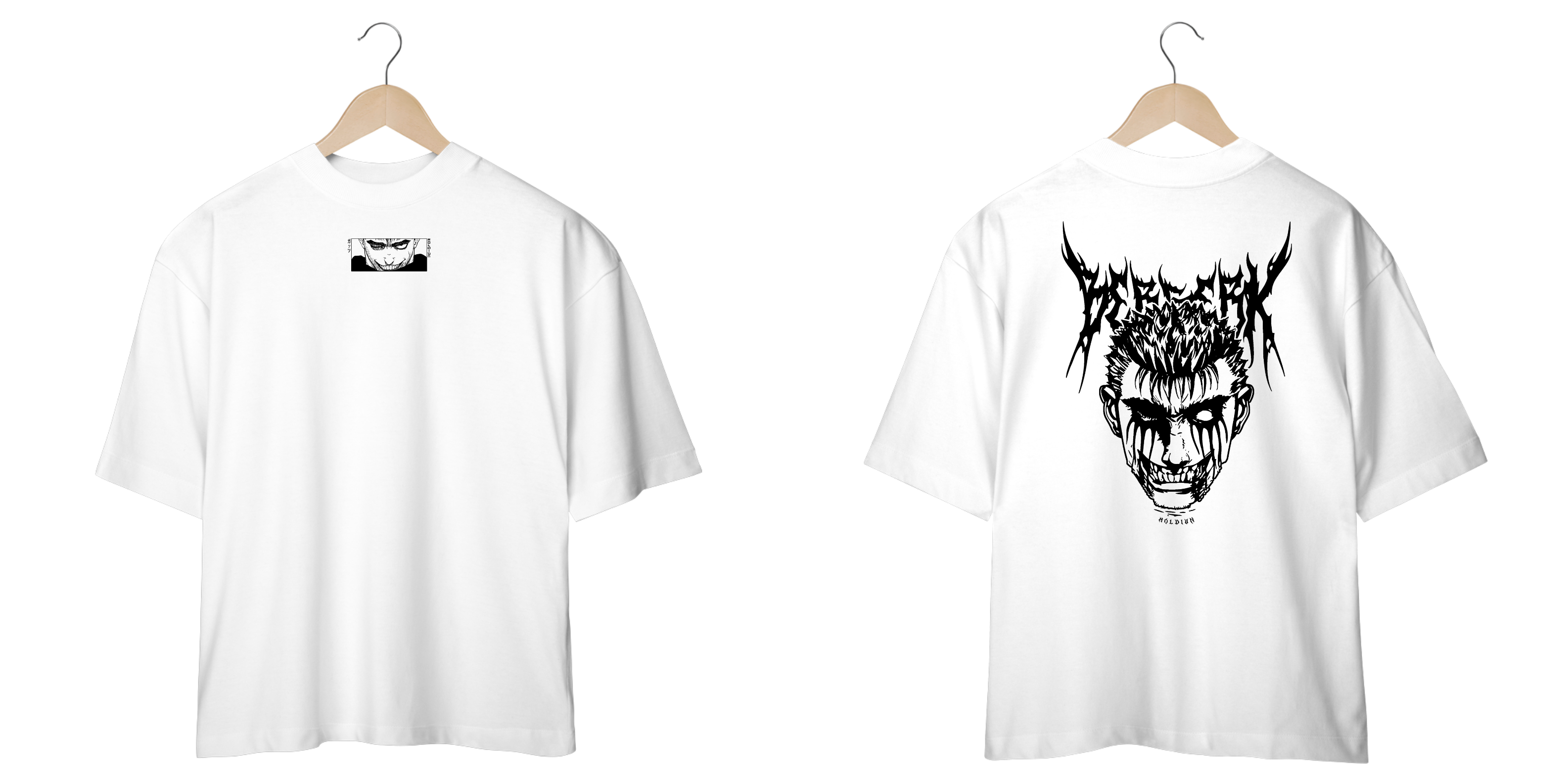 Guts v.5 - Berserk (frente e costas)