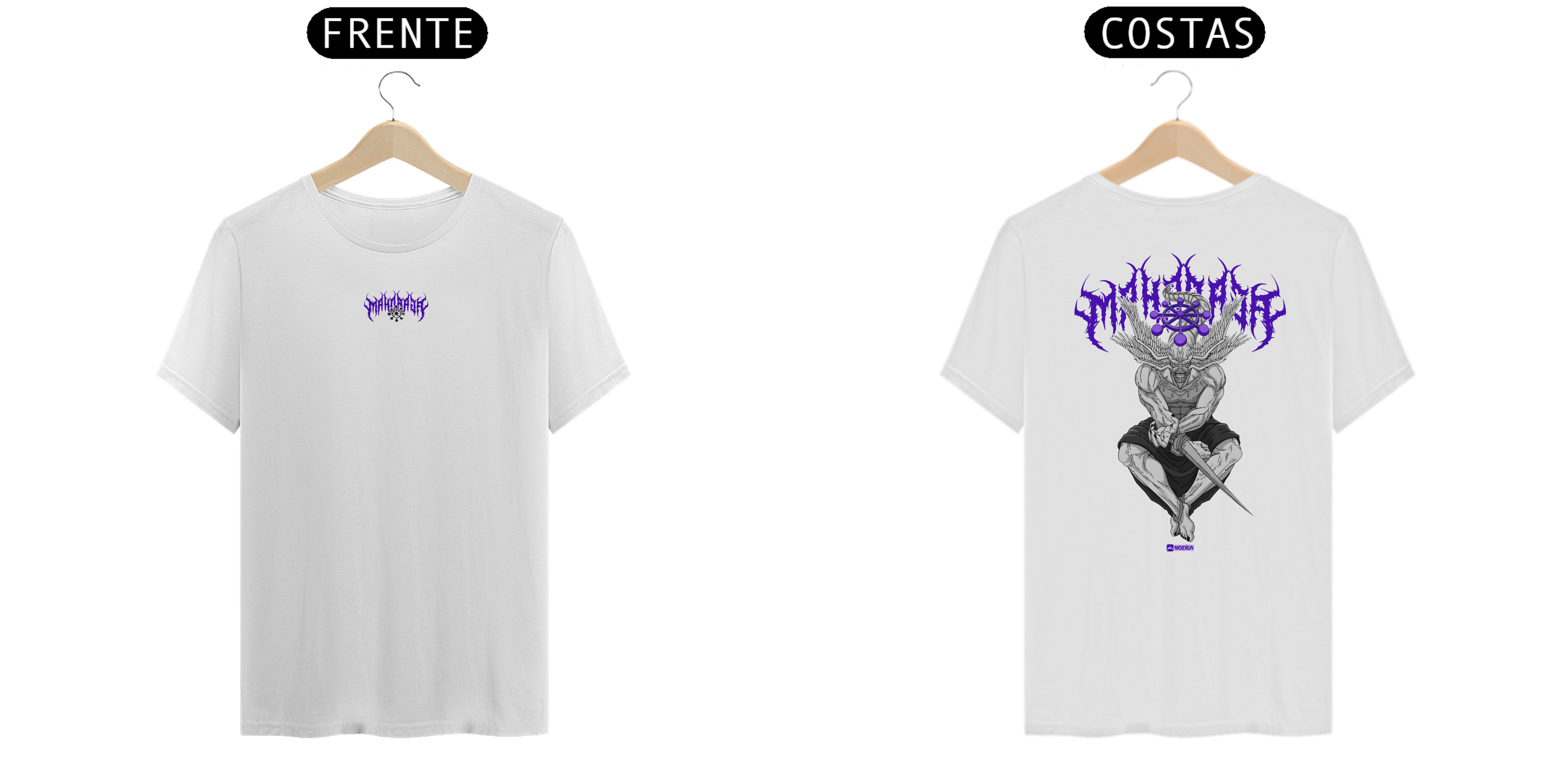 Mahoraga - Jujutsu Kaisen (frente e costas)