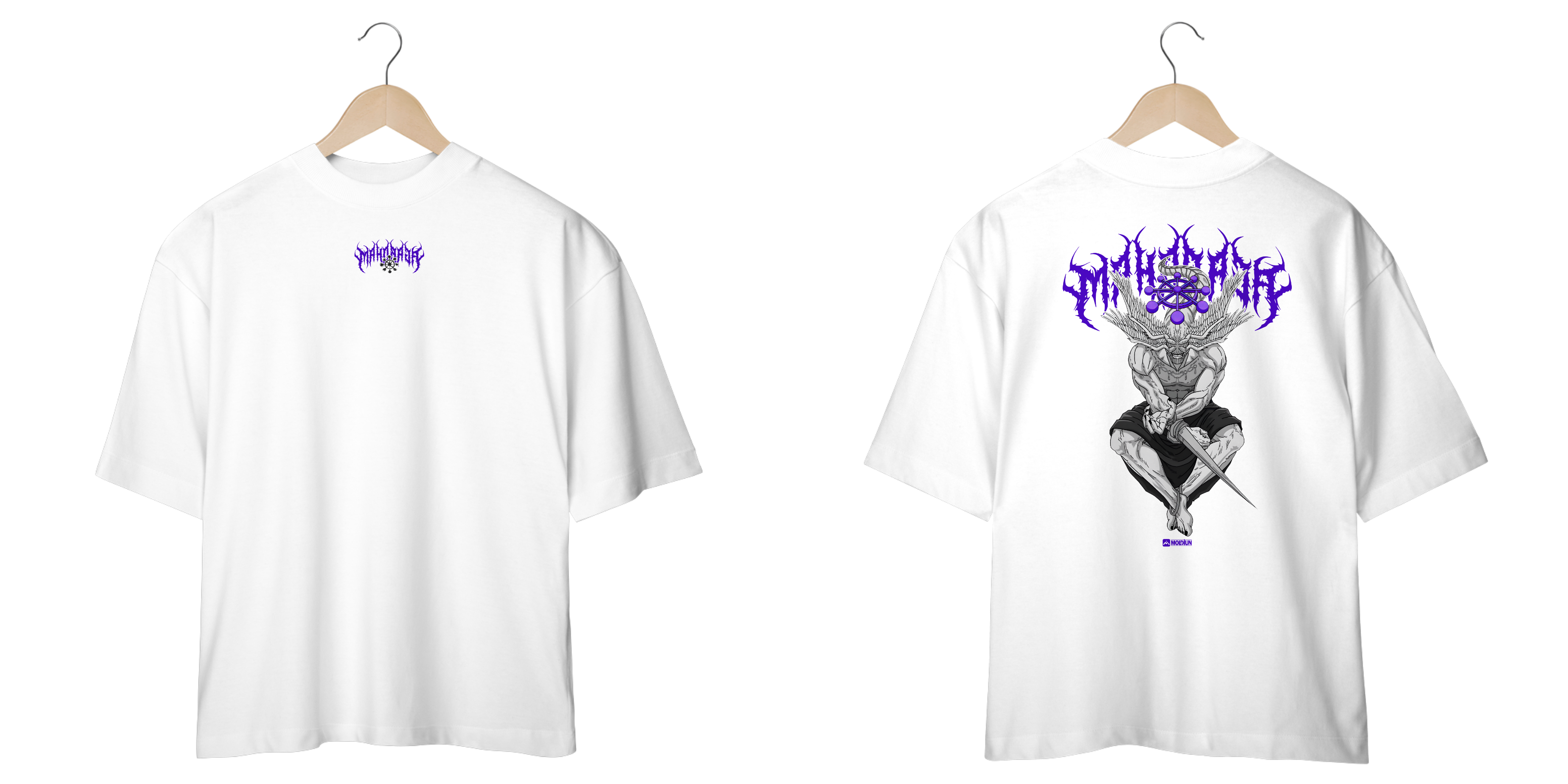 Mahoraga - Jujutsu Kaisen (frente e costas)